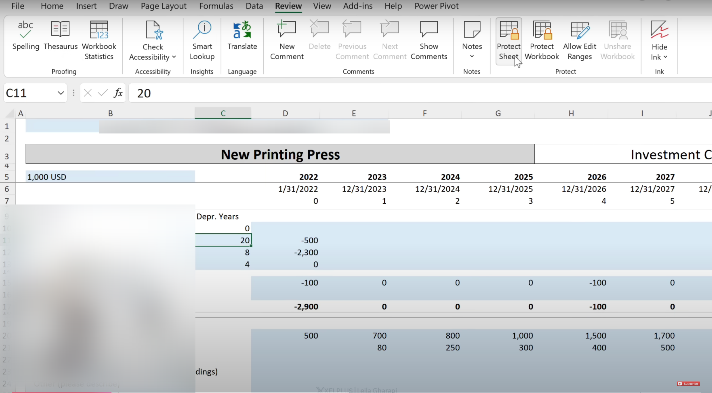 How to Lock Cells in Microsoft Excel