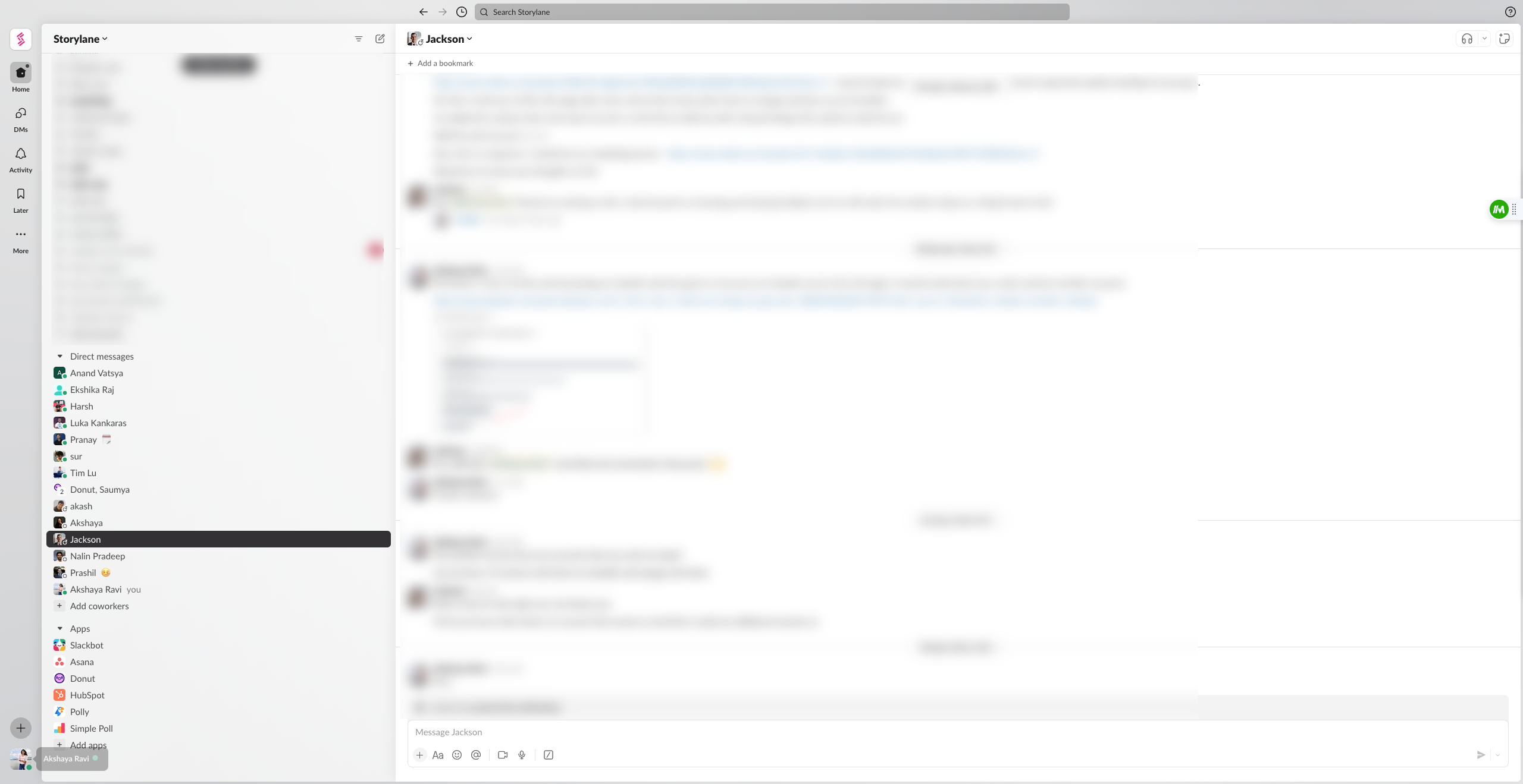 Slack notifications on mac
