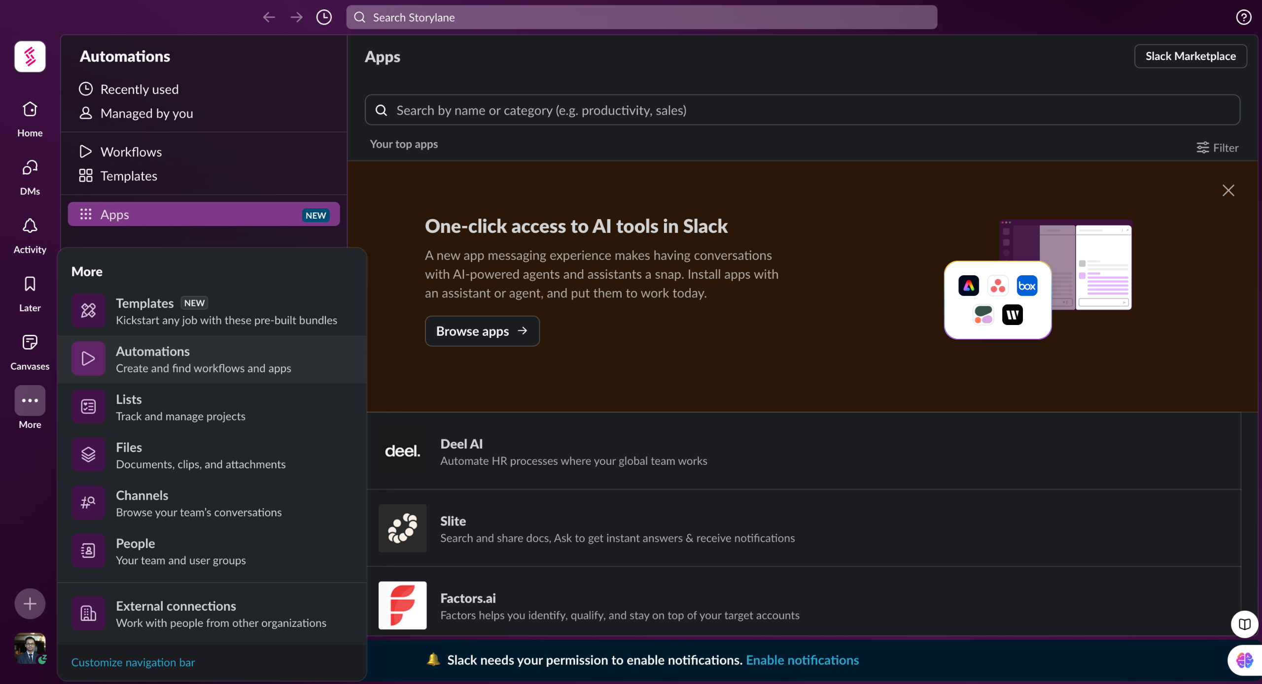 Qualtrics slack integration