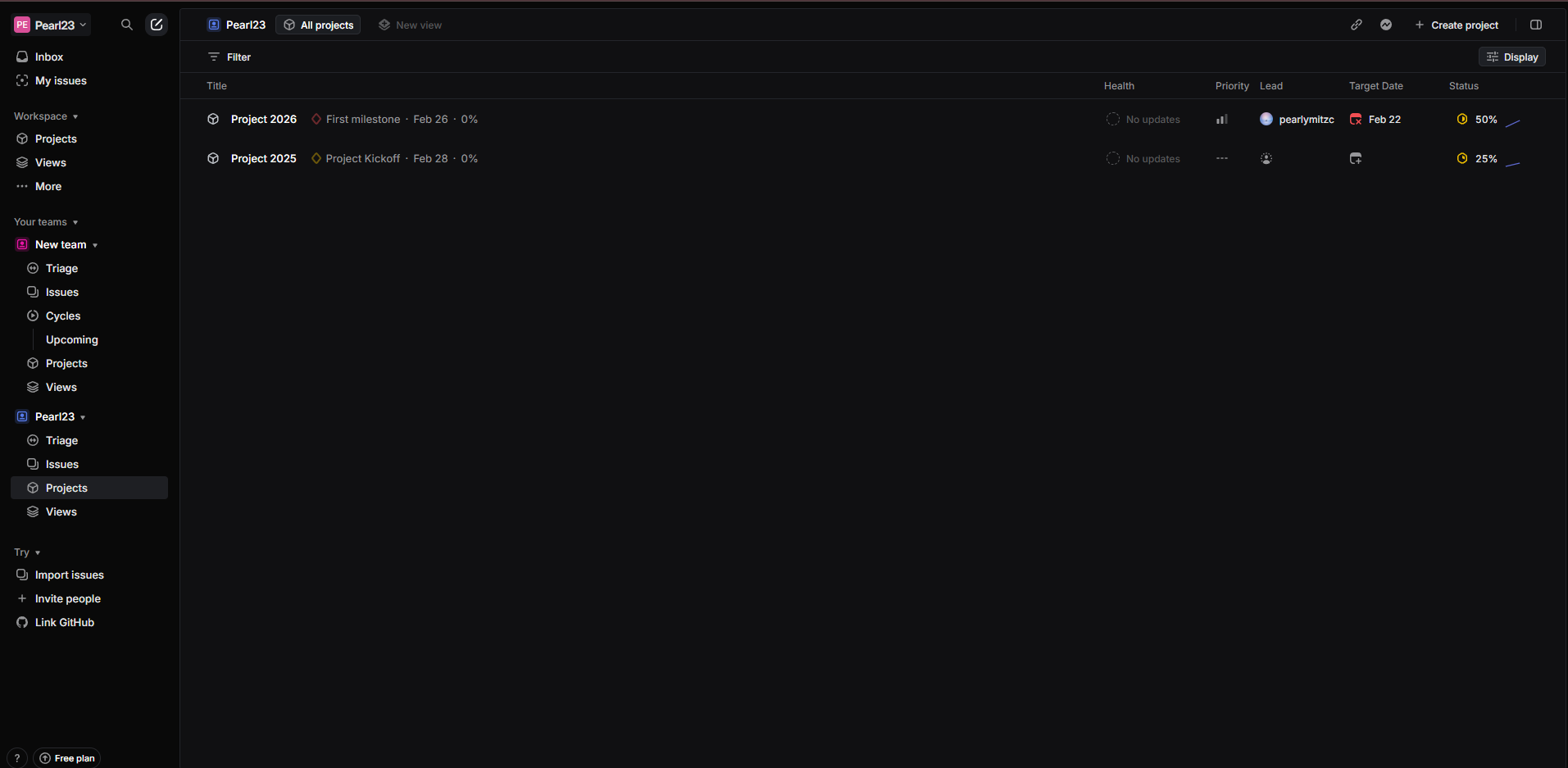 How to Track Project Progress in Linear