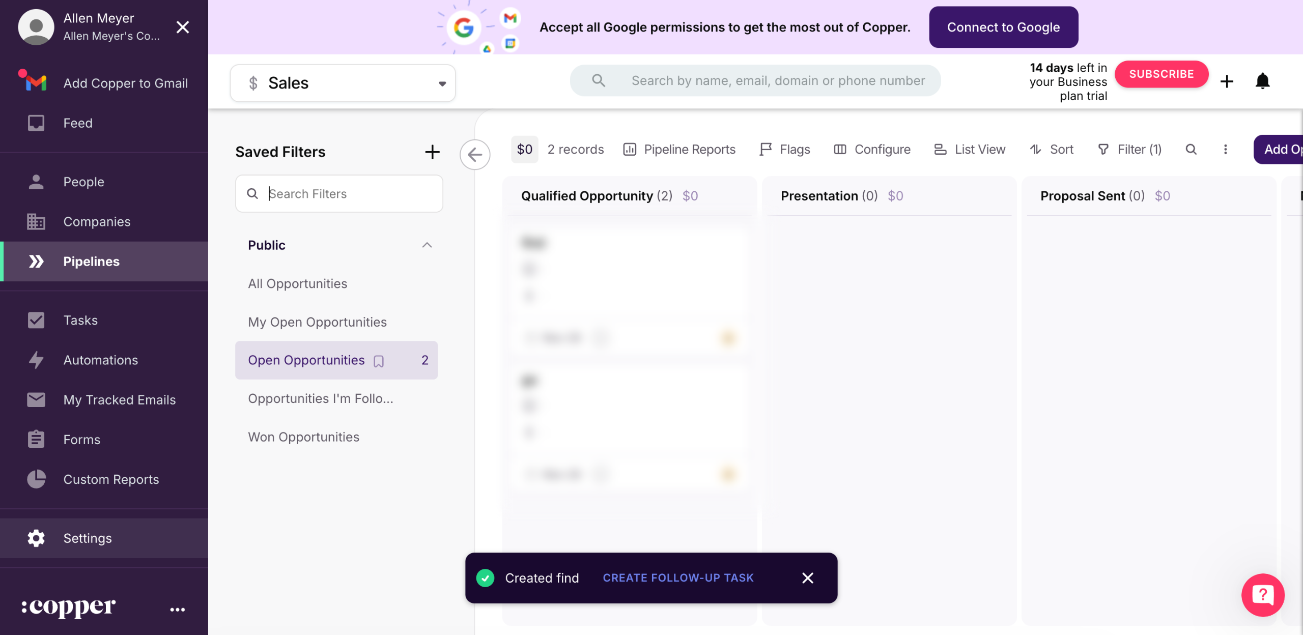 How to Integrate SurveyMonkey with Copper
