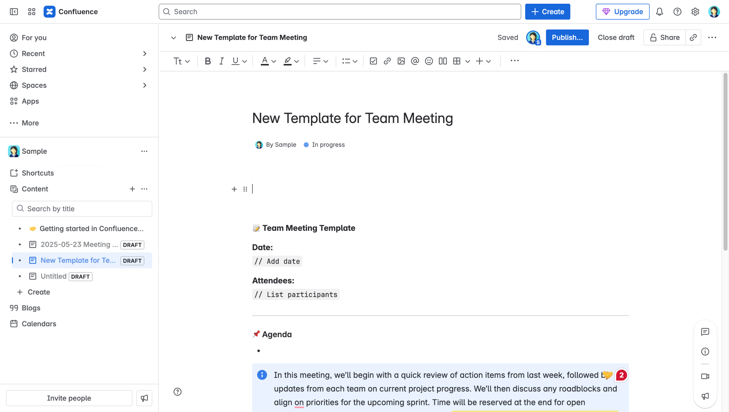 How To Add Index In Confluence