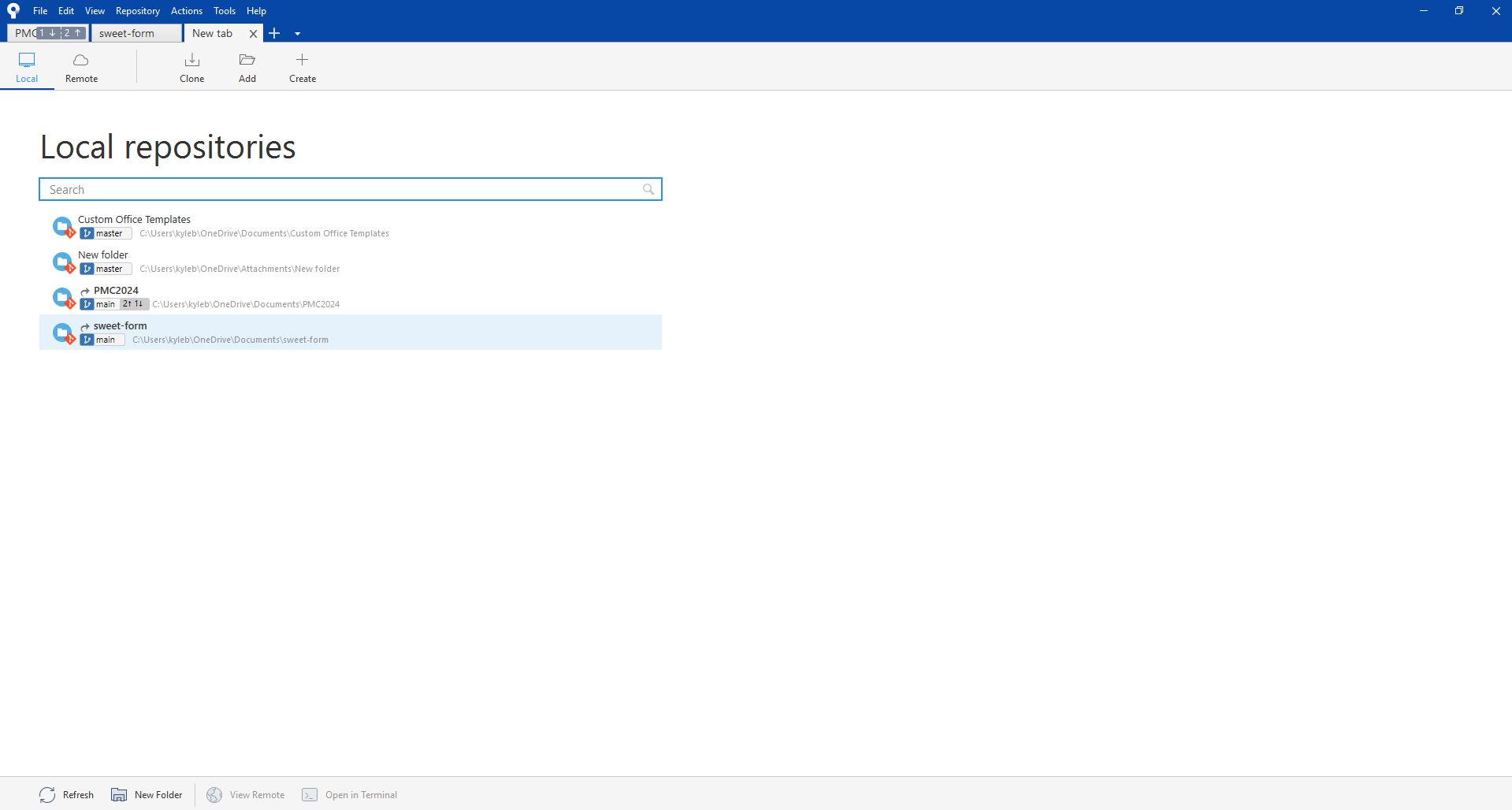 How to Rebase Sourcetree