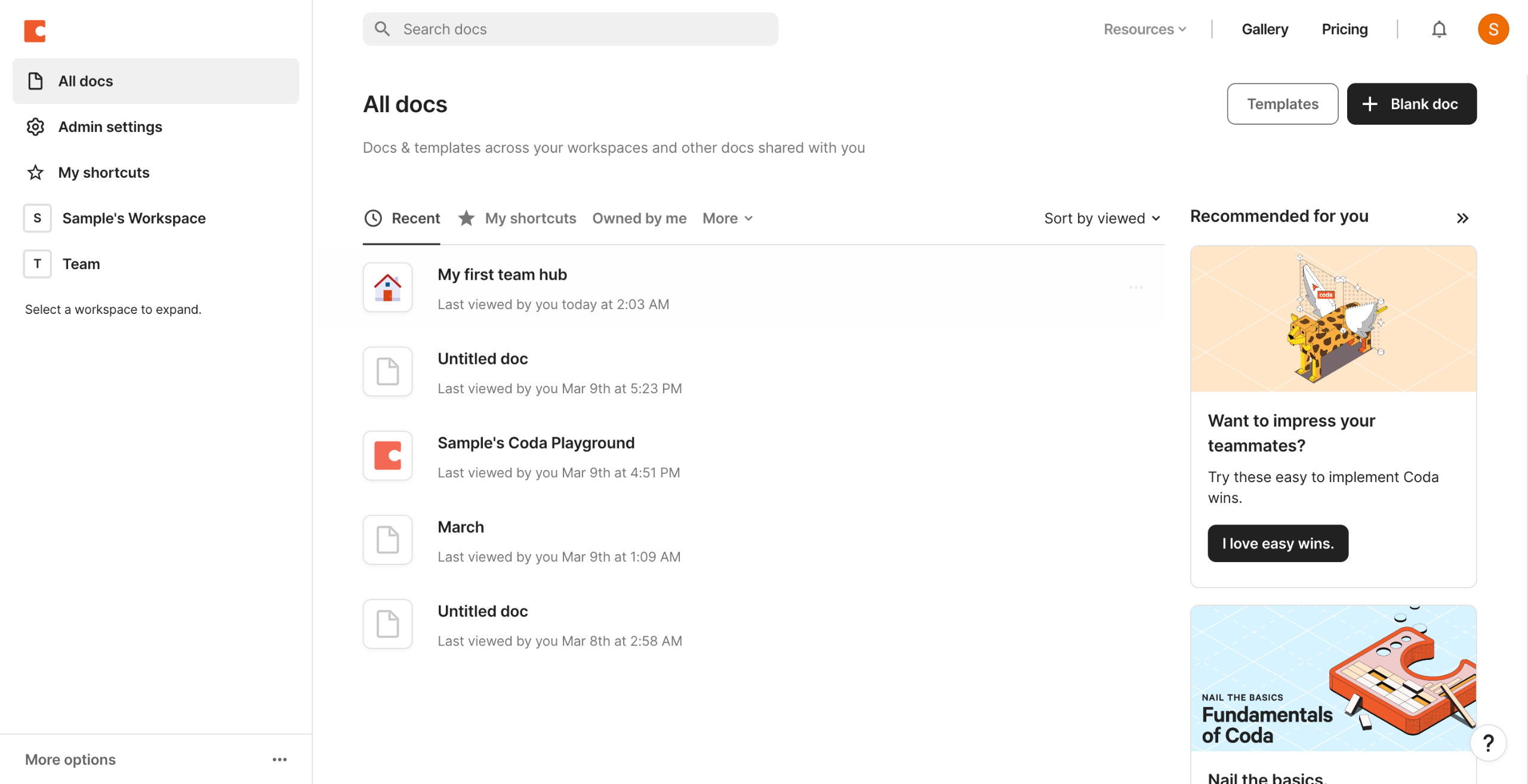 How to Create a Sprint Planning Doc in Coda