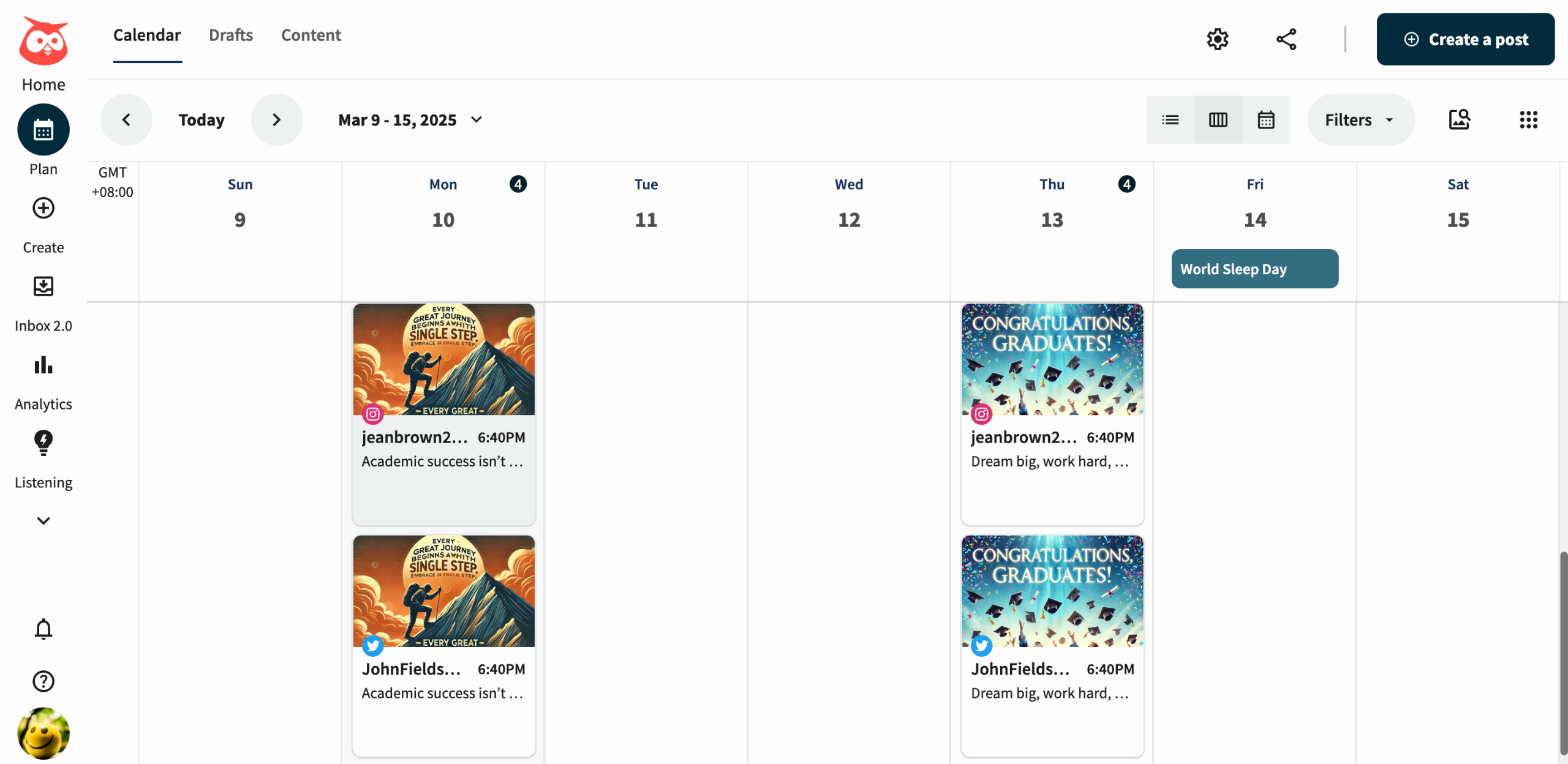 How to Edit the Publishing Schedule in Hootsuite