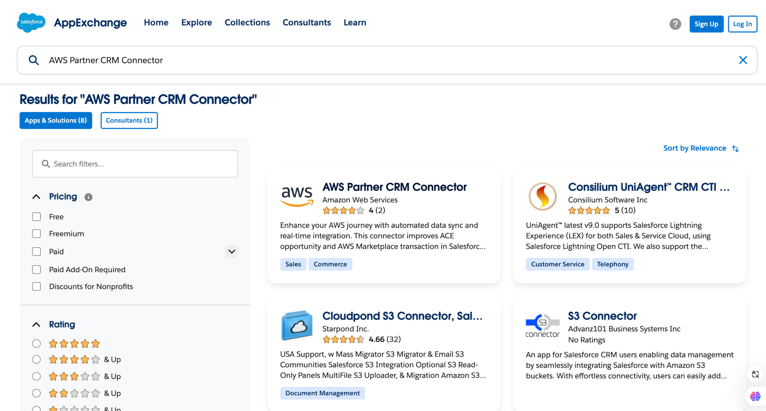 Salesforce aws integration