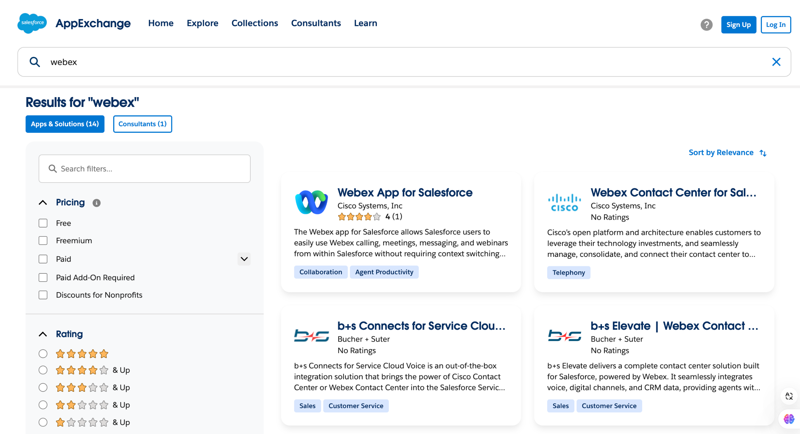Webex salesforce integration