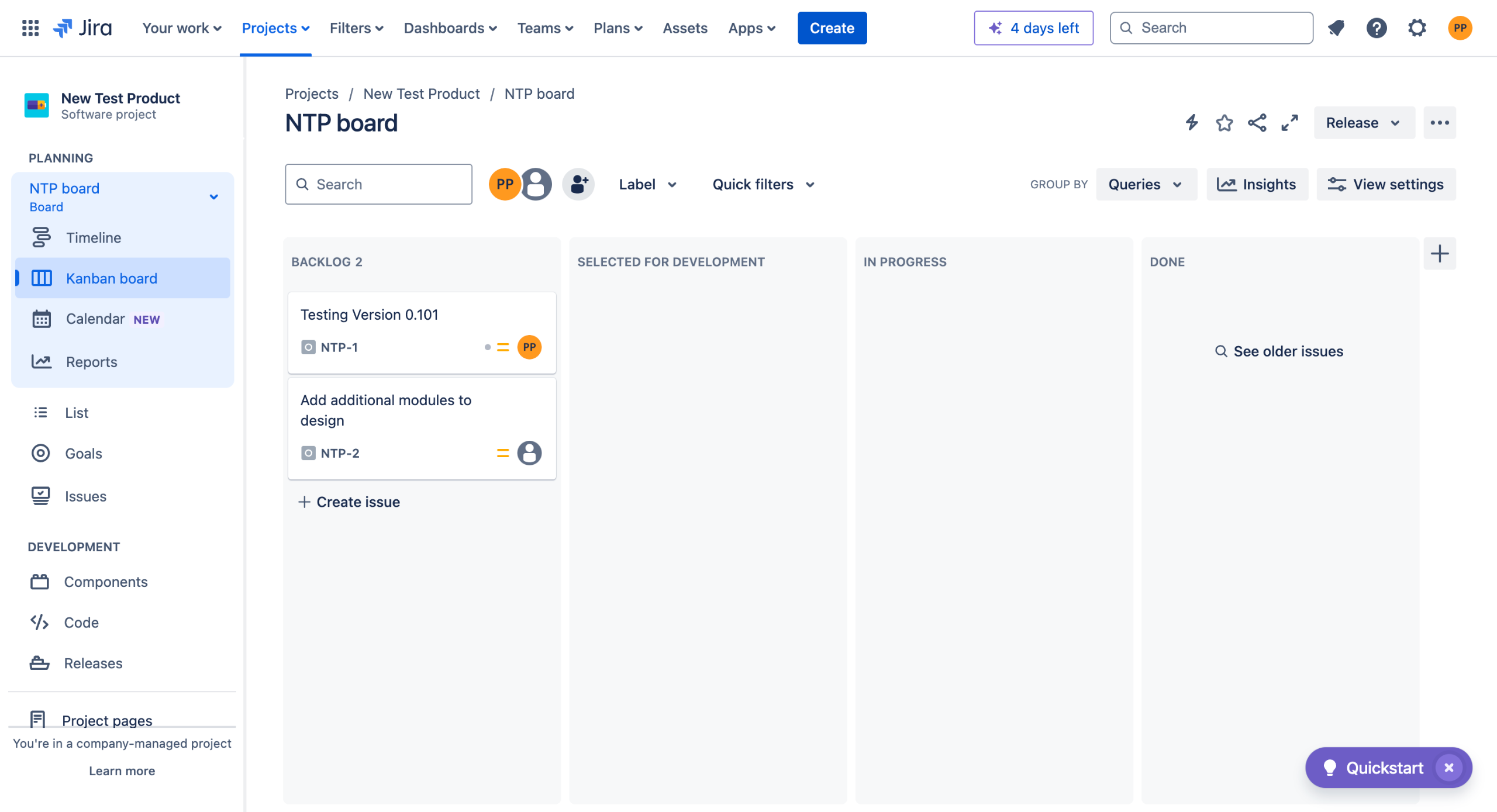 How to create a story in jira