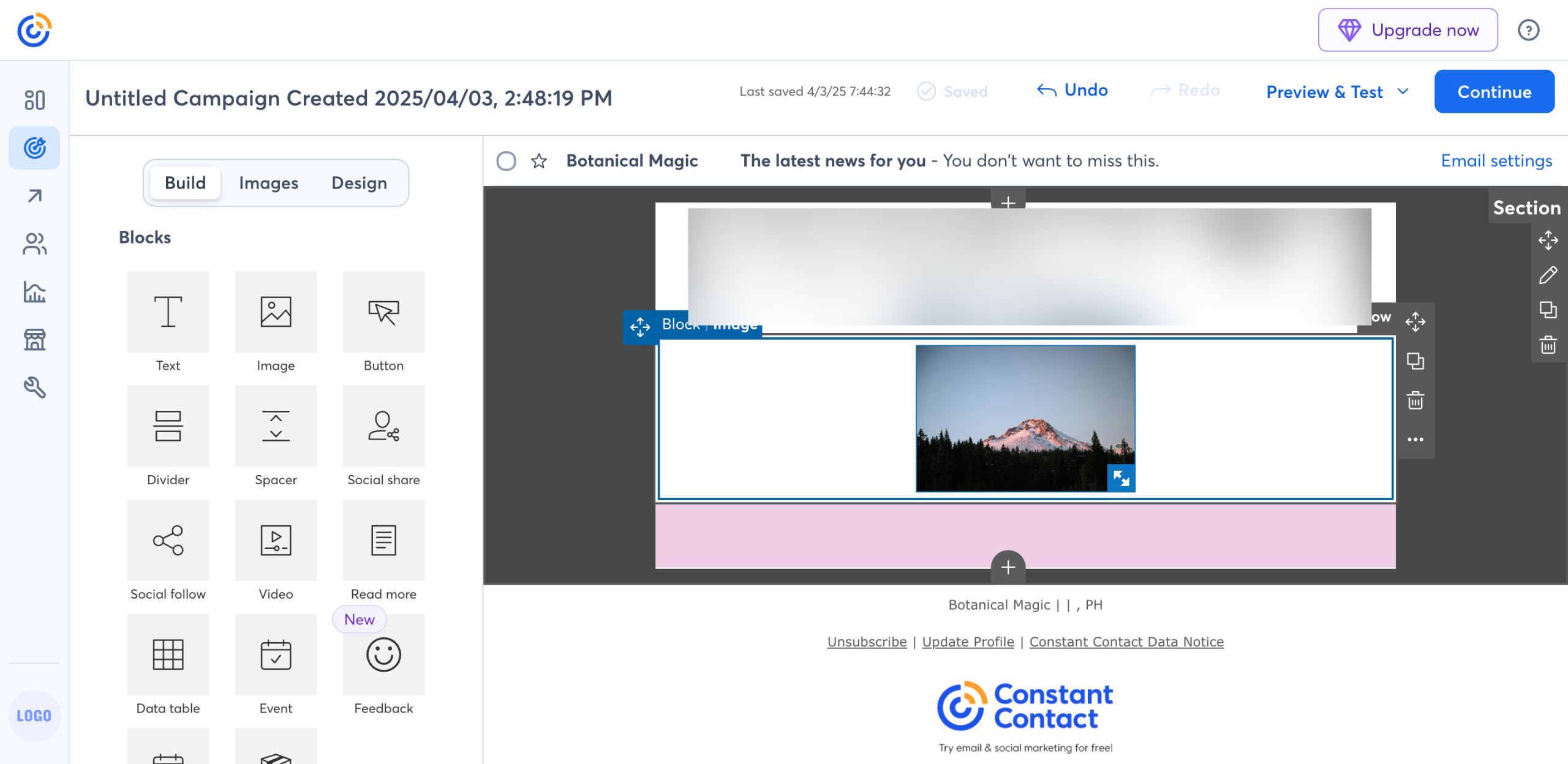 How to Insert an Image Alt Text in Constant Contact
