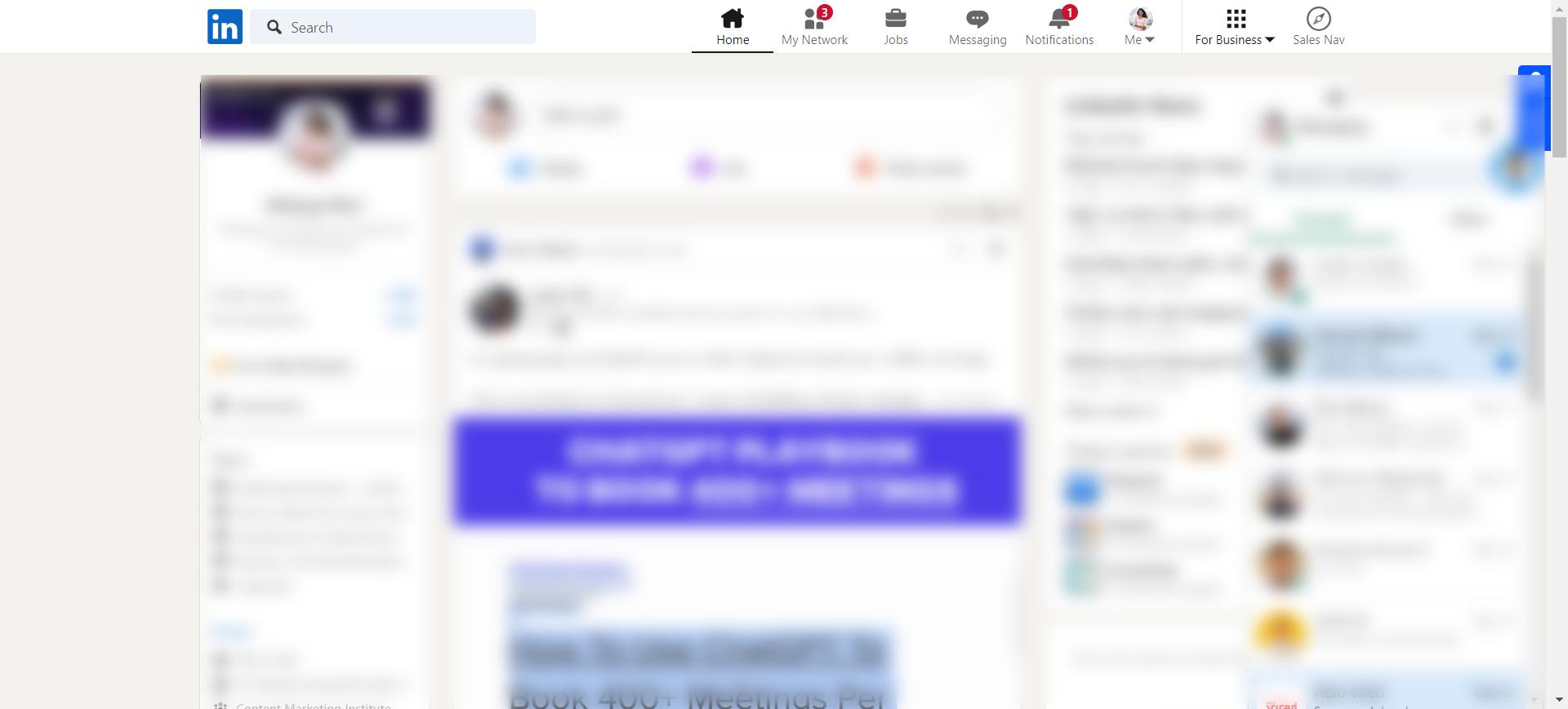 How do i build a page on LinkedIn sales navigator