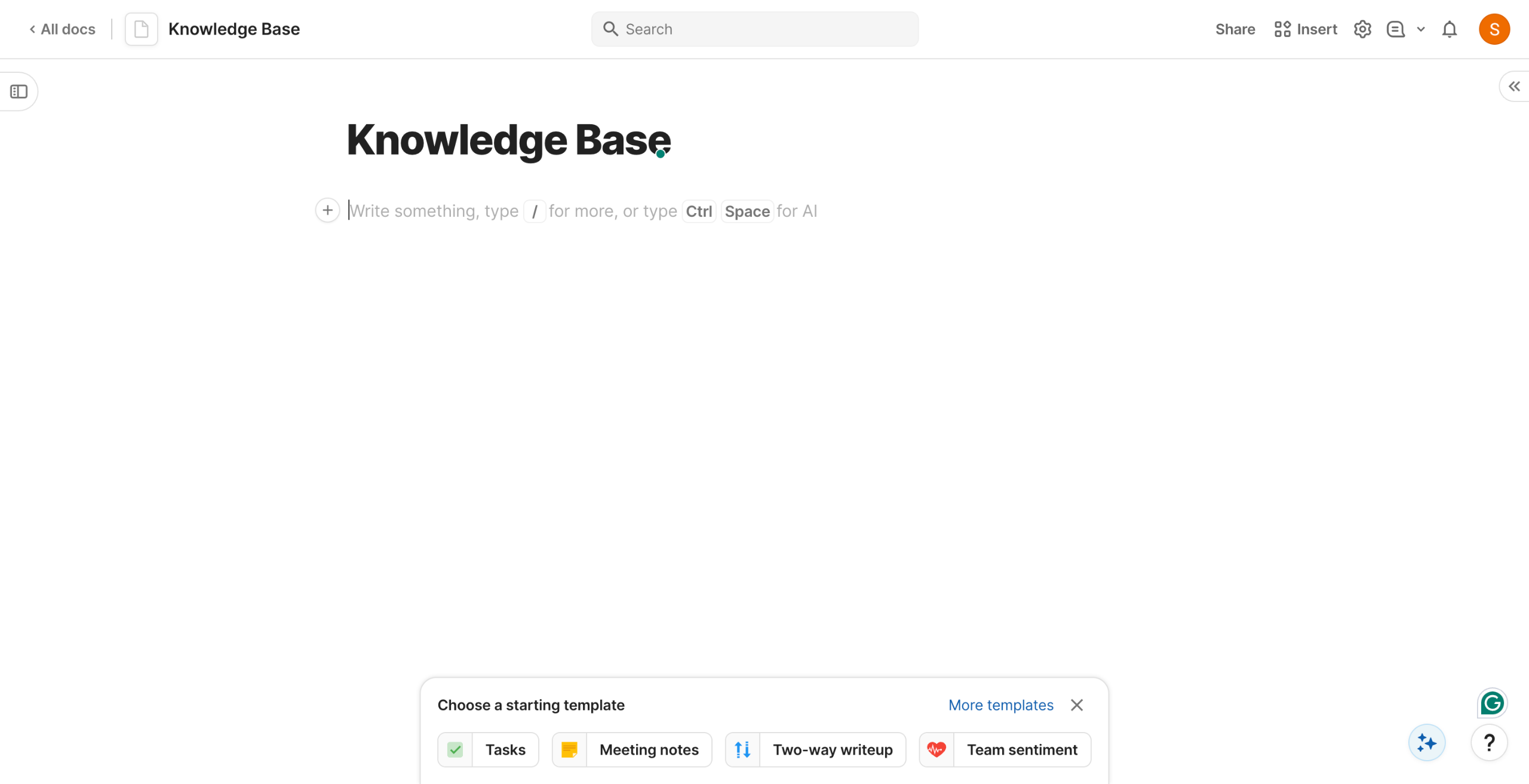 How to Create a Knowledge Base in Coda