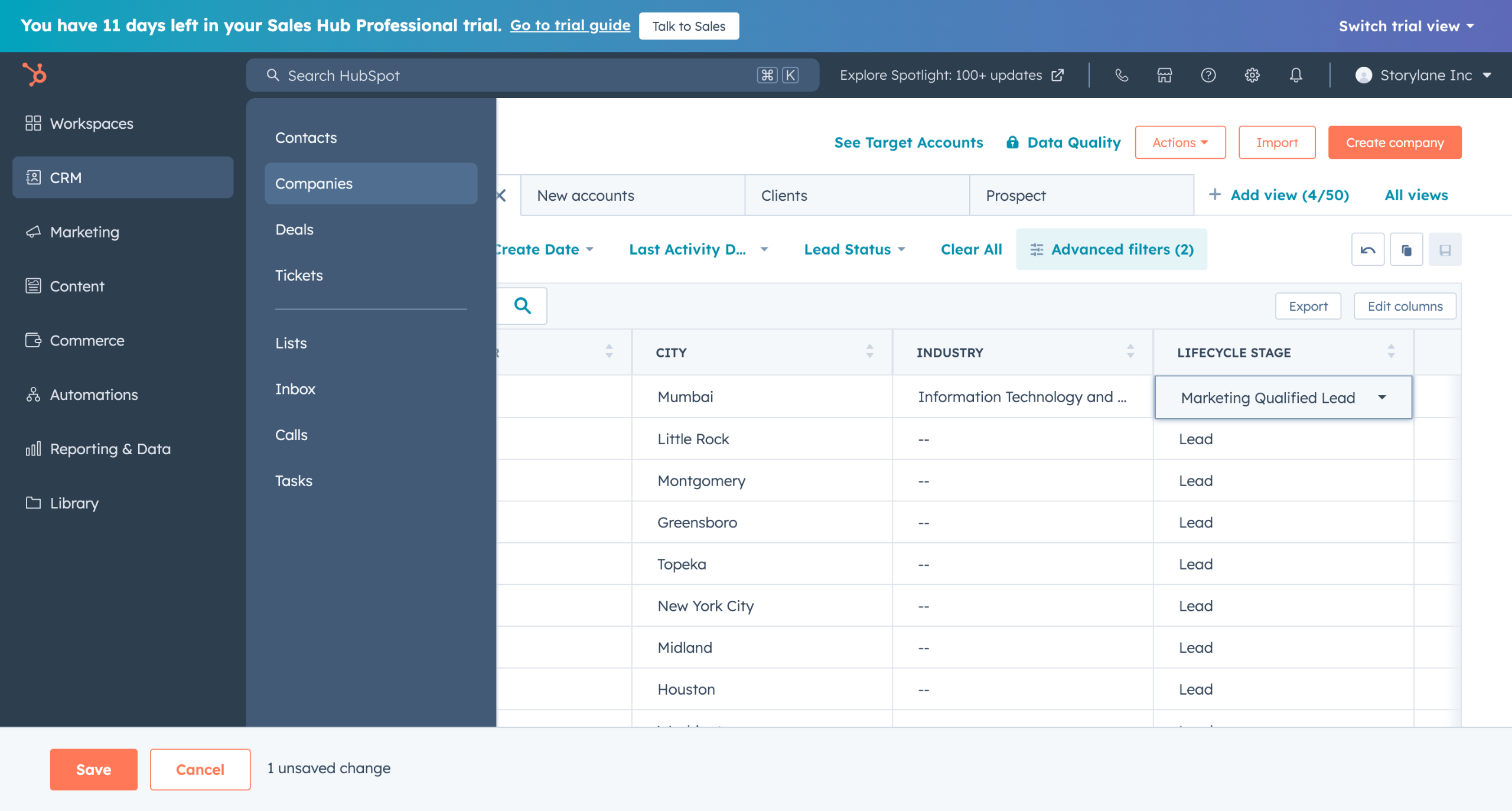 HubSpot - how to change lifecycle stage in hubspot