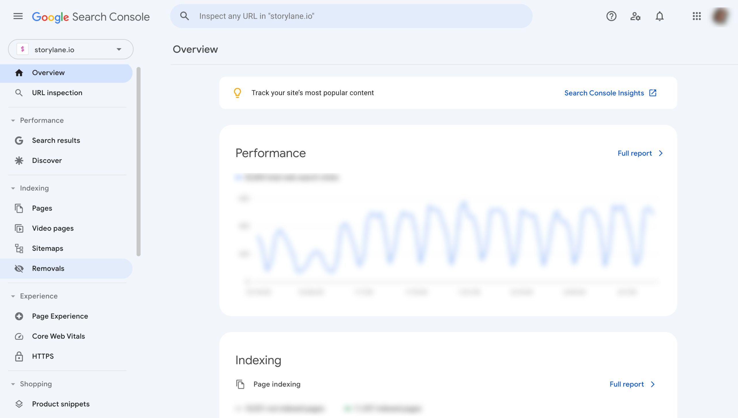 Remove URL from Google Search Console