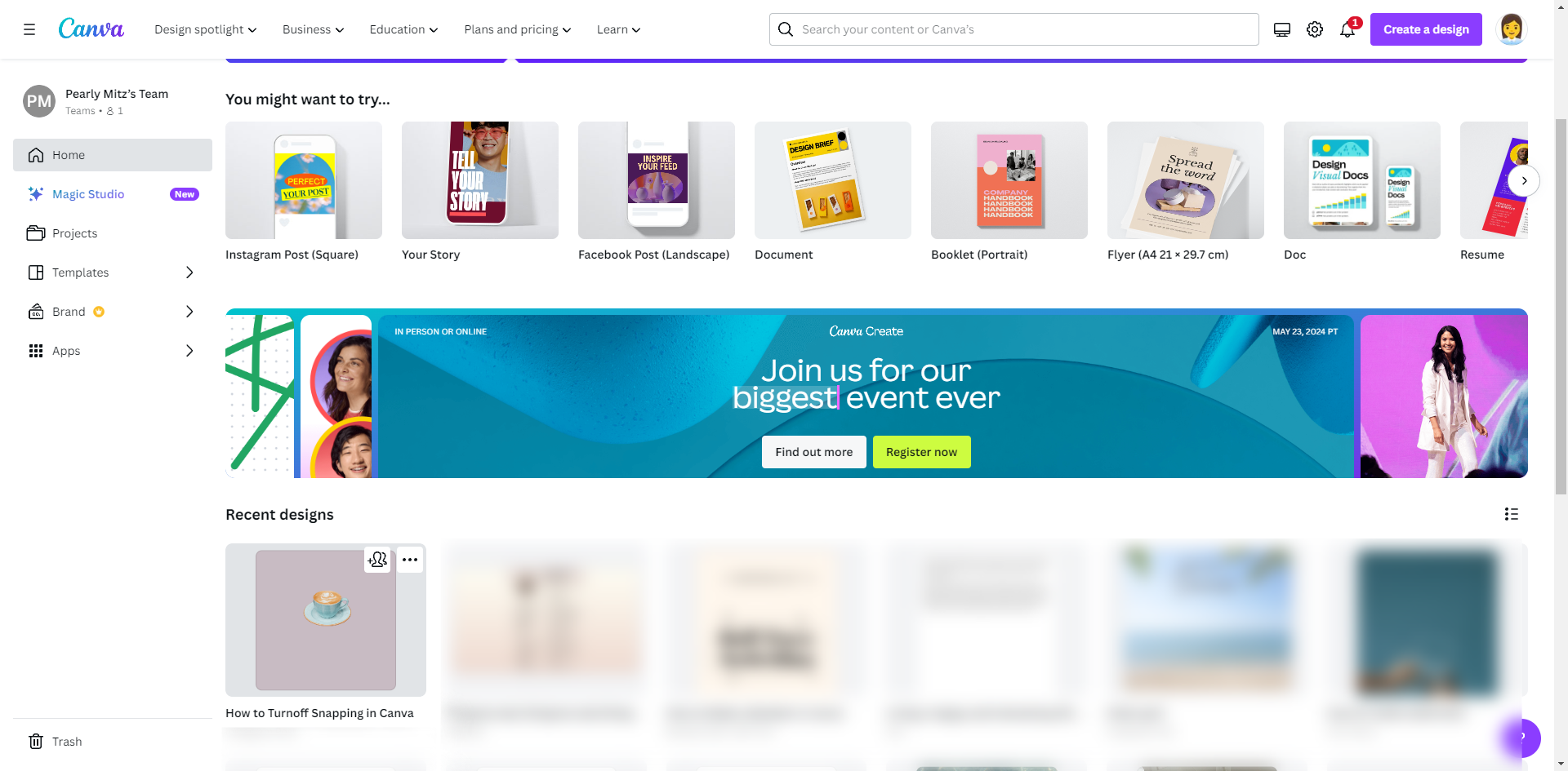 How to Turn Off Snapping in Canva
