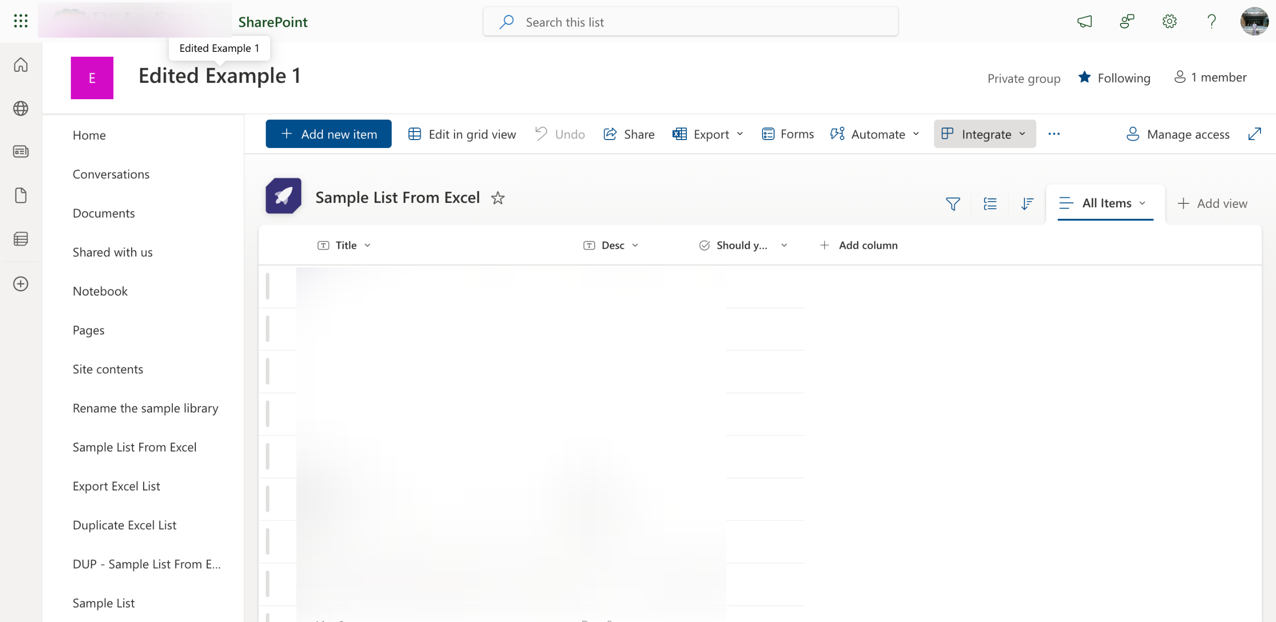 How to Connect a SharePoint List to Power Automate