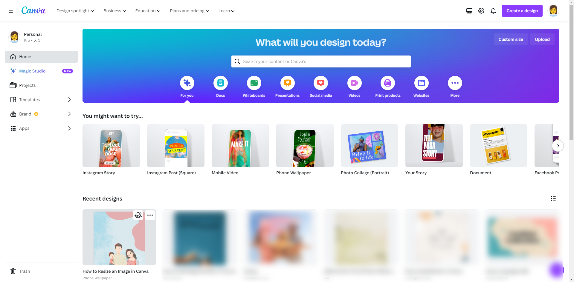 How to Resize an Image in Canva