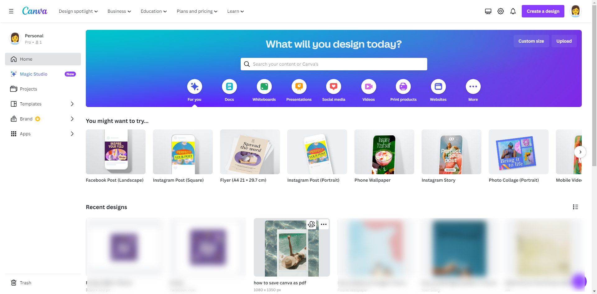 How to Save Canva as PDF
