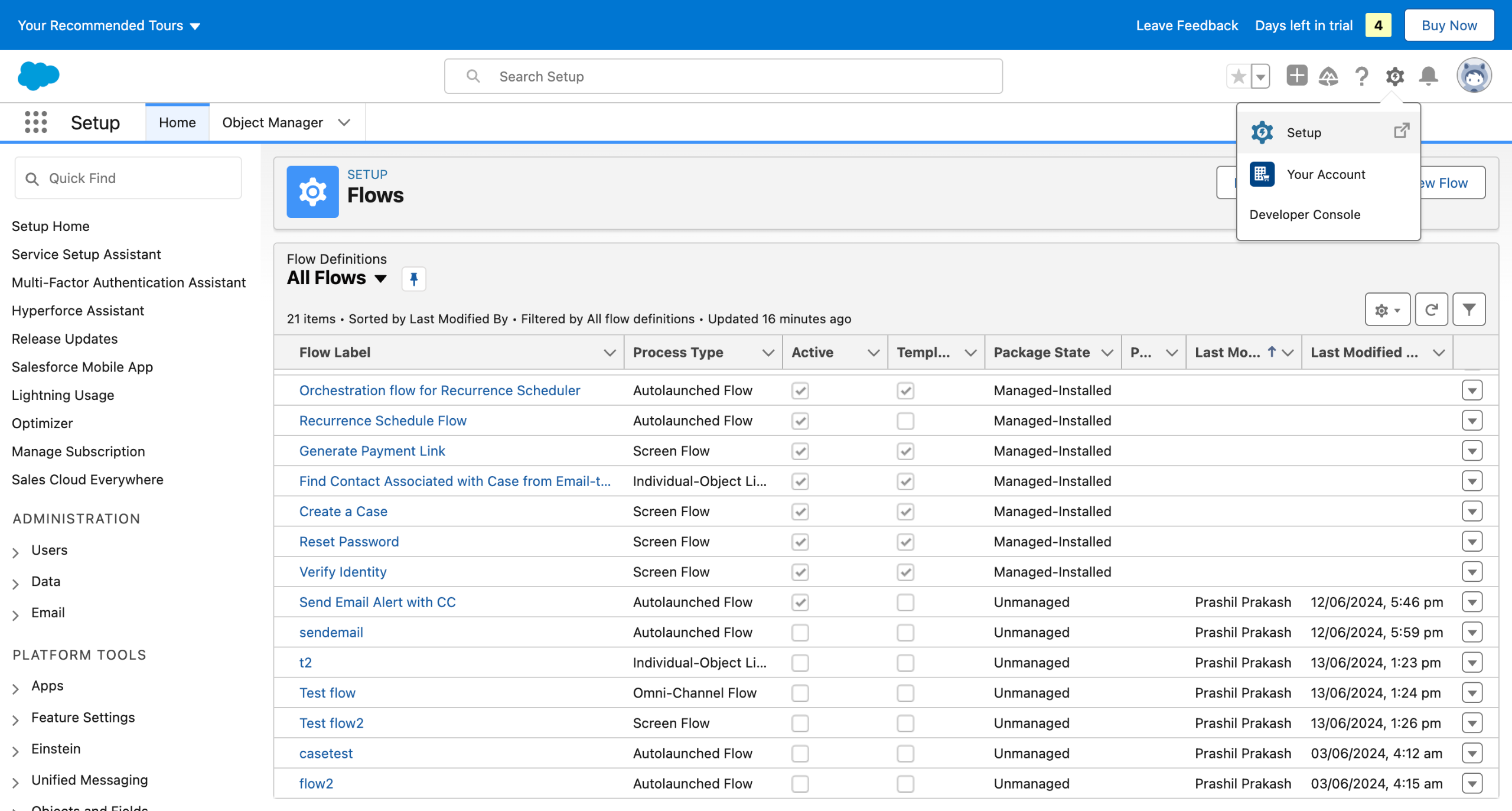Salesforce - How to Activate a Flow in Salesforce