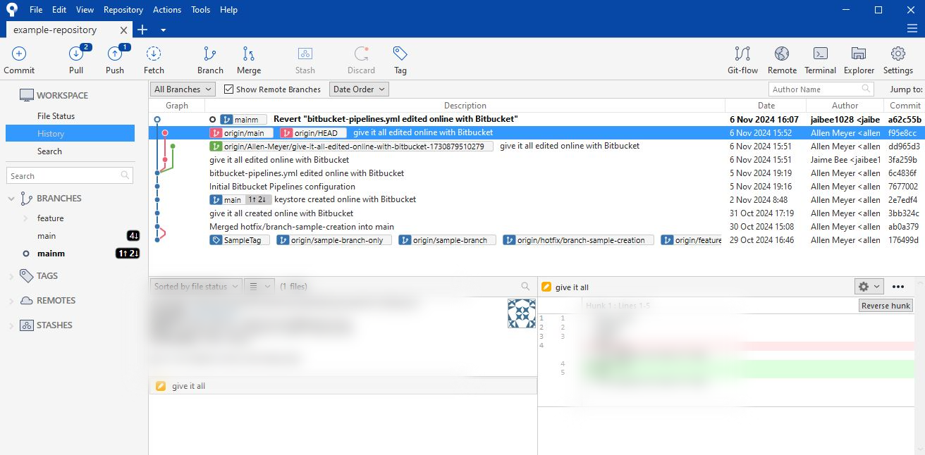 How to Pull Codes From Bitbucket