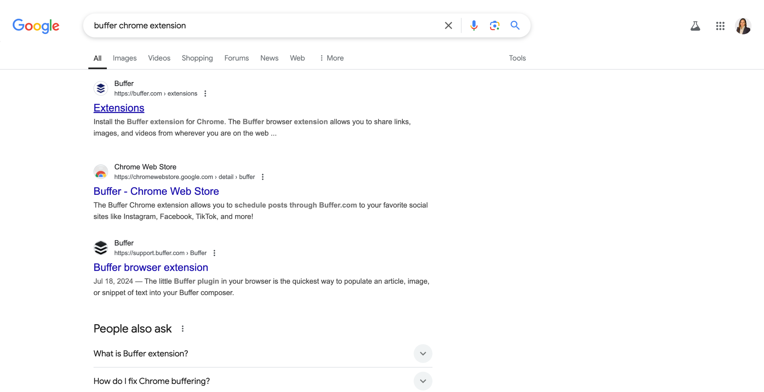 How to Set Up Buffer Browser Extension