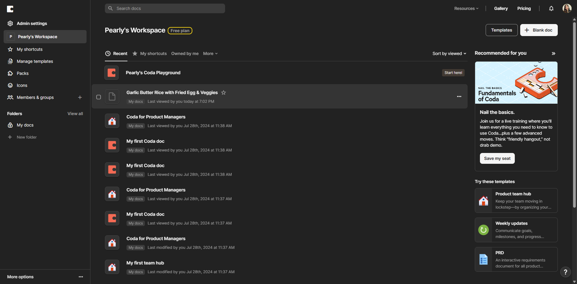 How to Add Pages in Coda