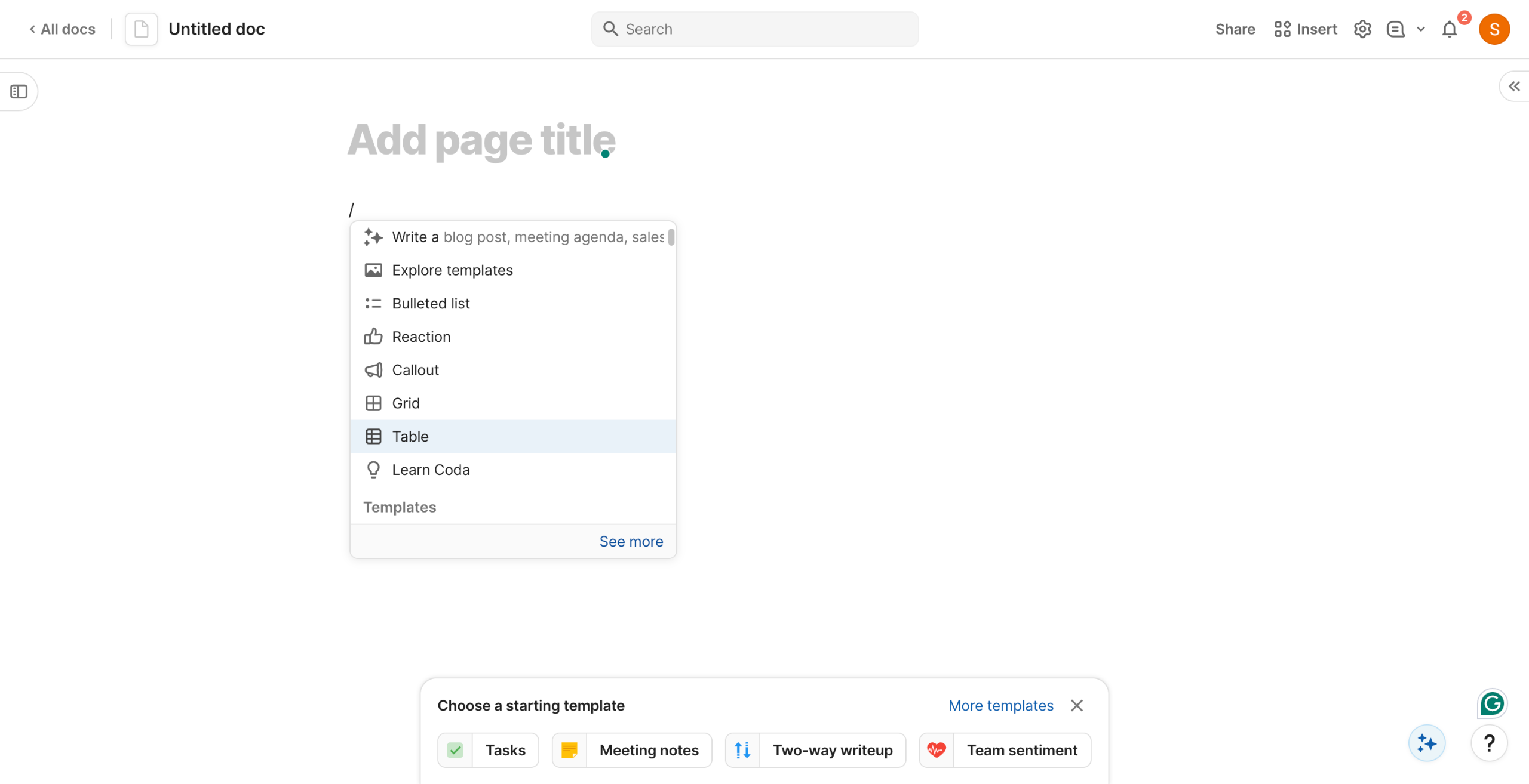 How to assign tasks in Coda