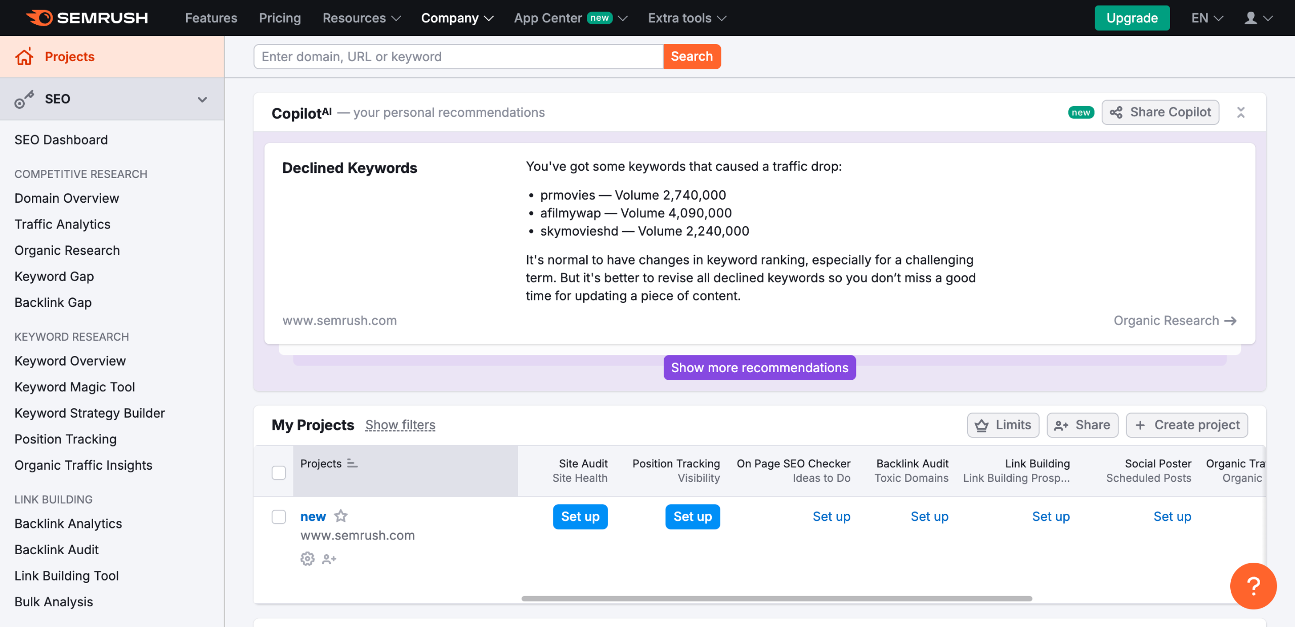 How to Delete SEMrush Account