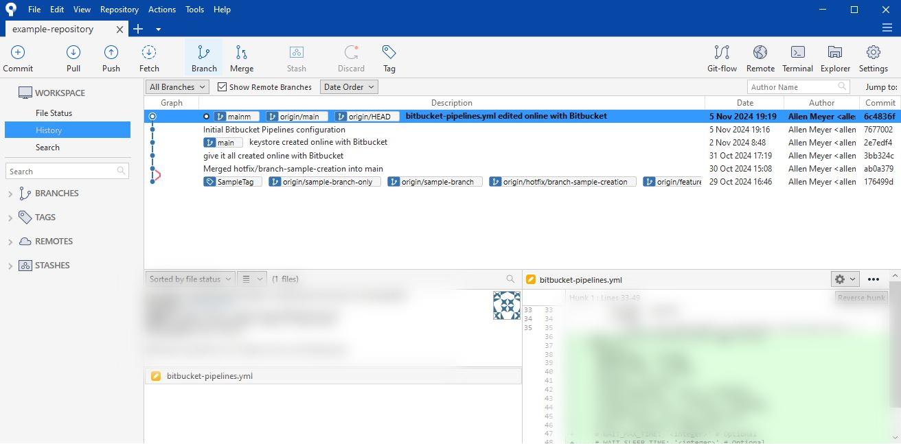 How to Revert a Commit in Bitbucket
