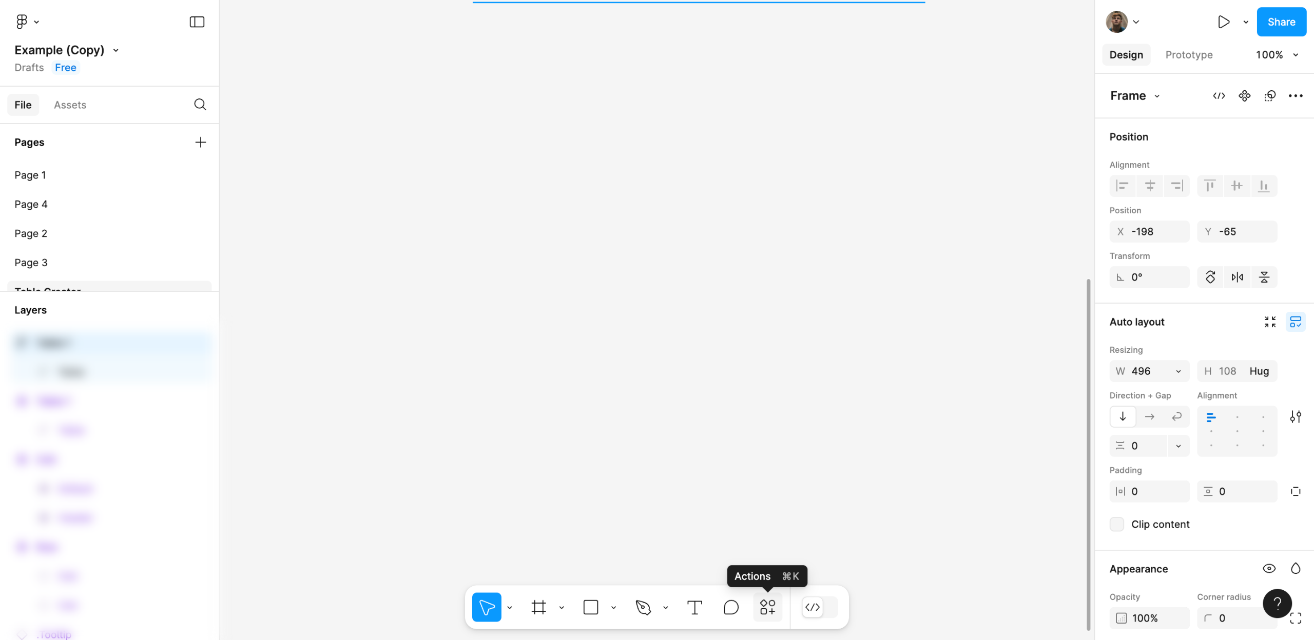 How to Make a Table in Figma