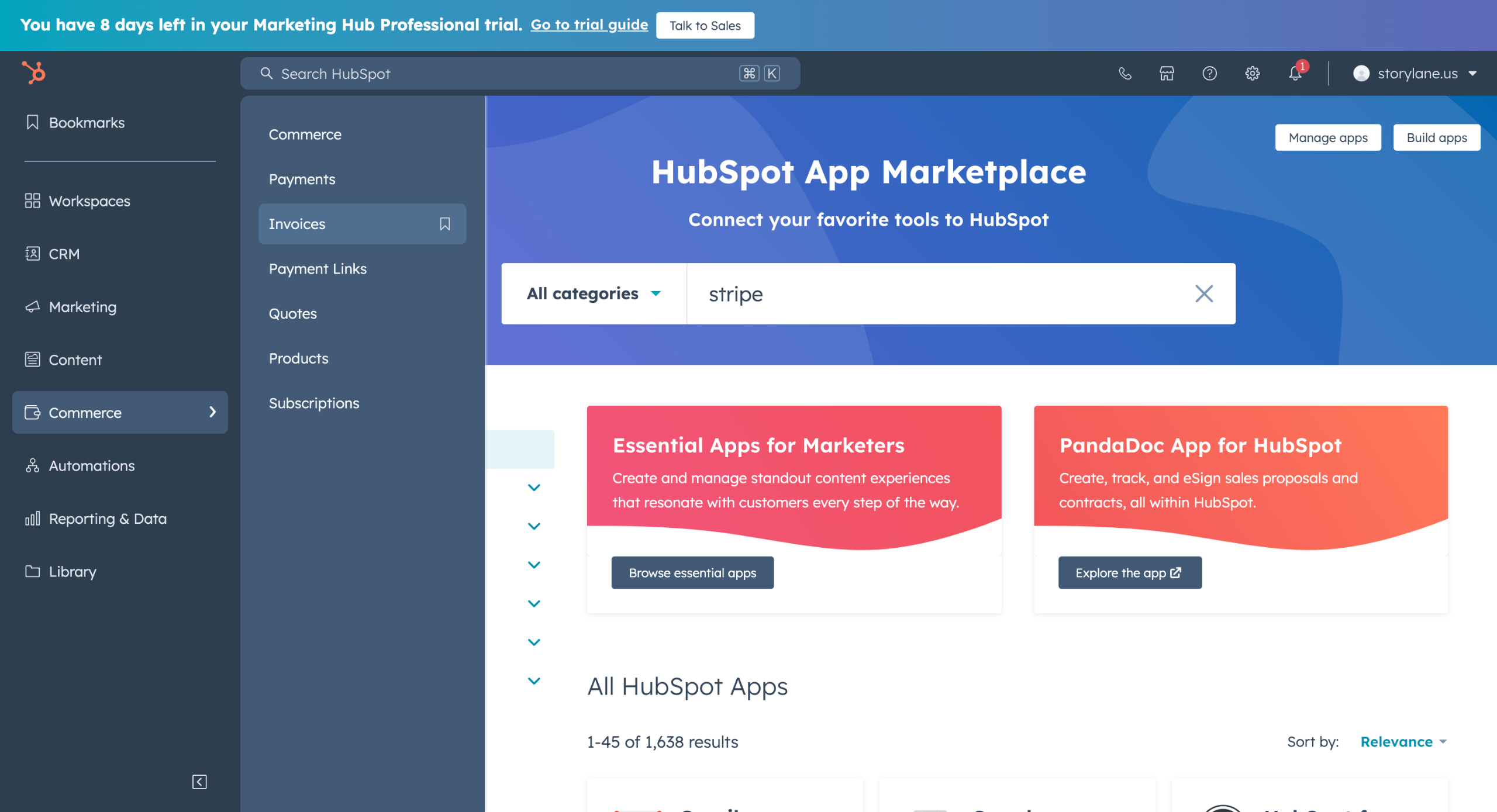 Hubspot stripe integration