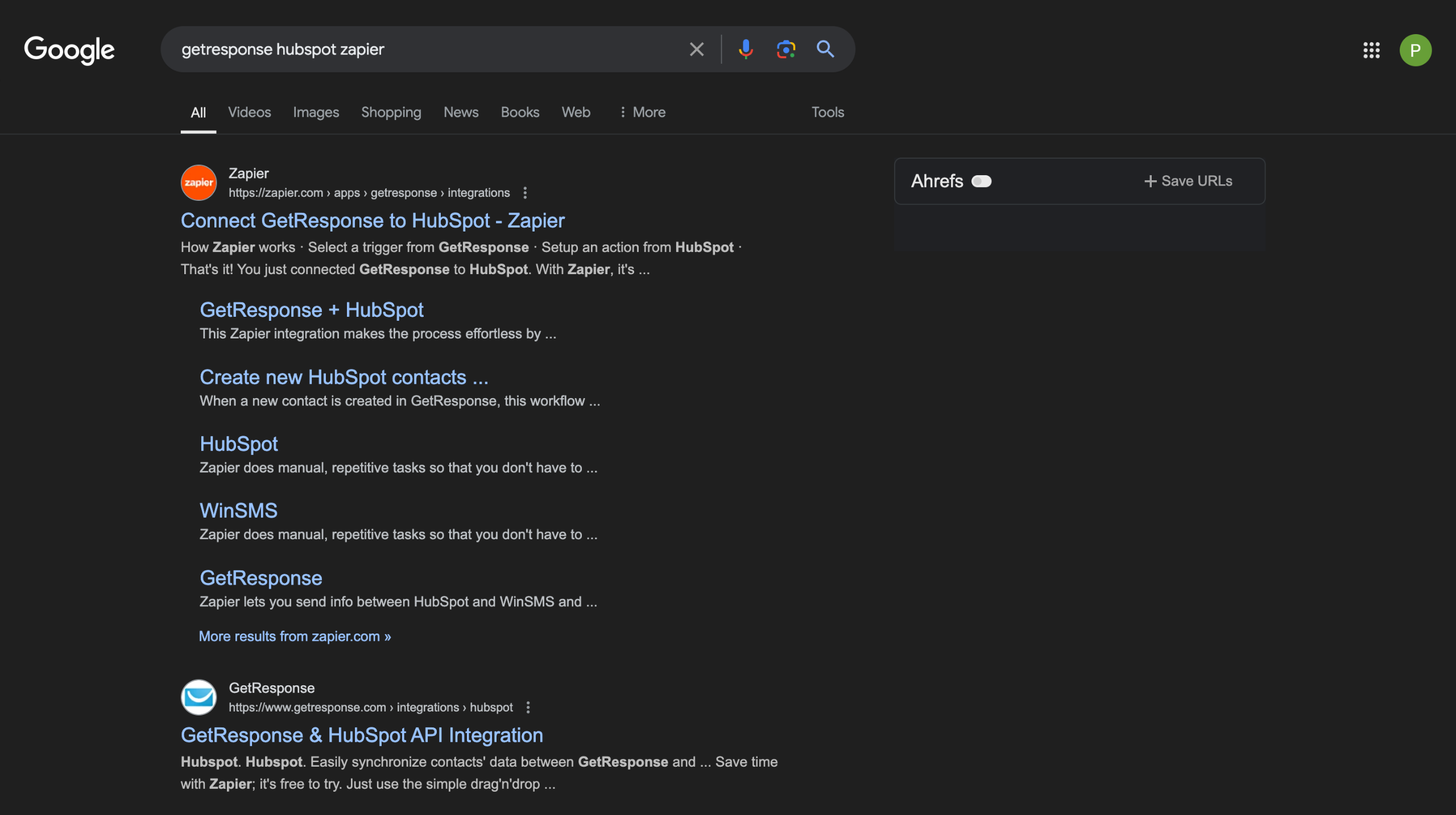 Hubspot getresponse integration