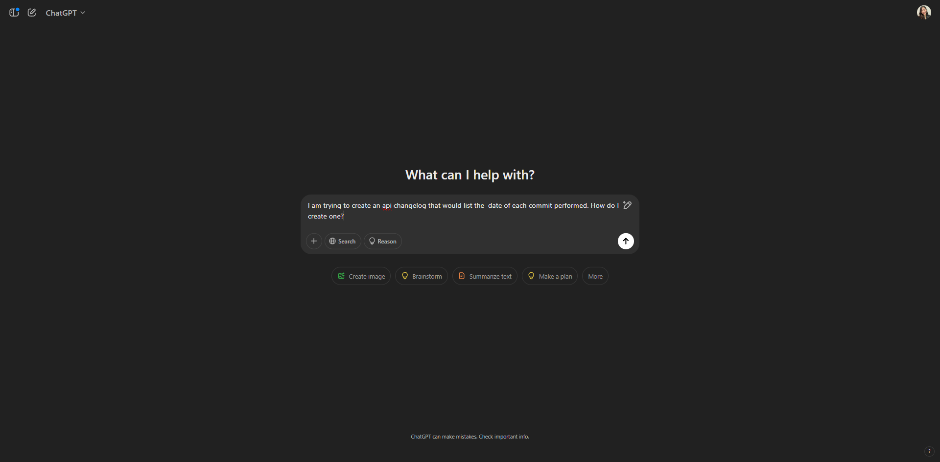 How to Create an API Change Log GPT