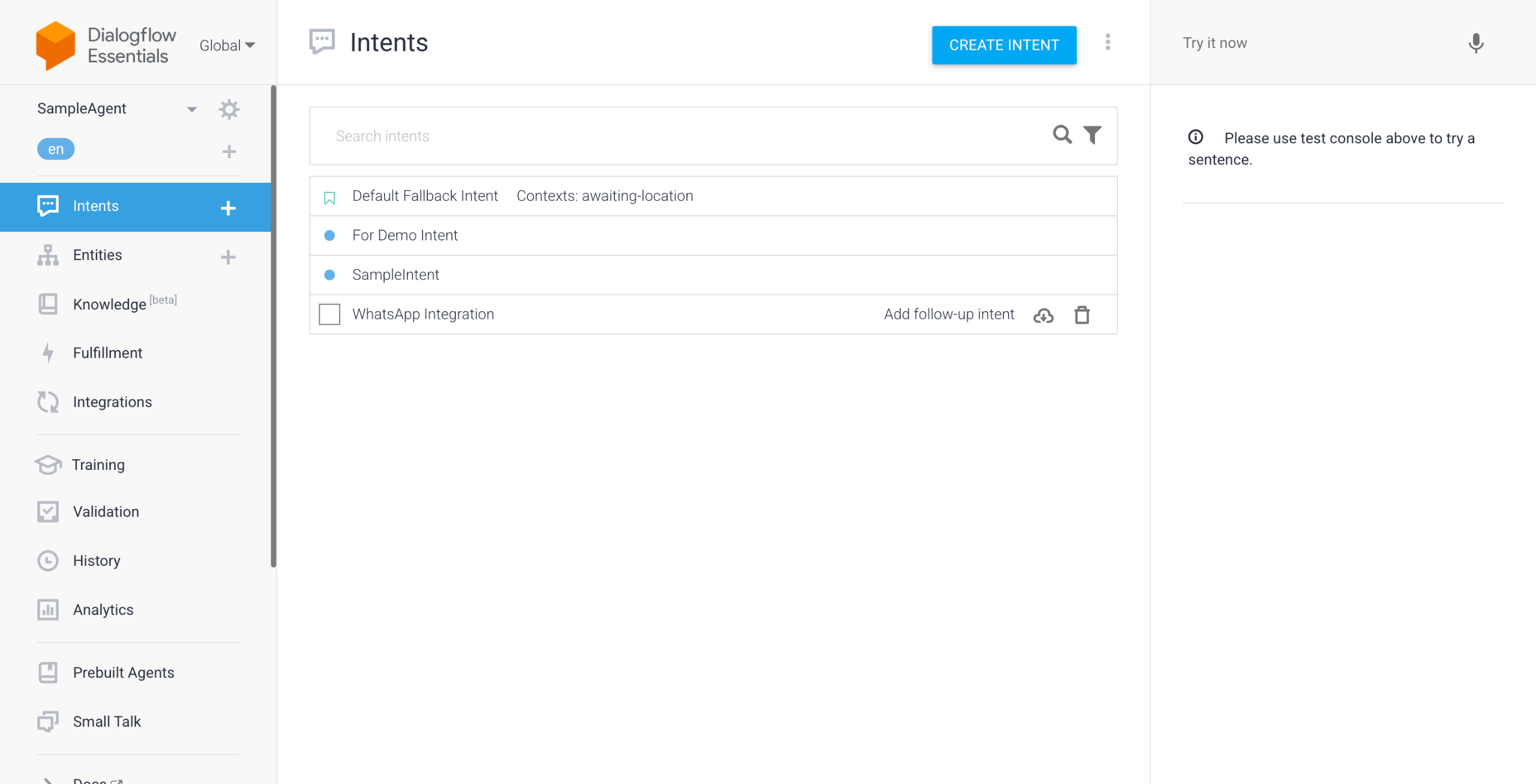 How to Integrate Dialogflow with WhatsApp