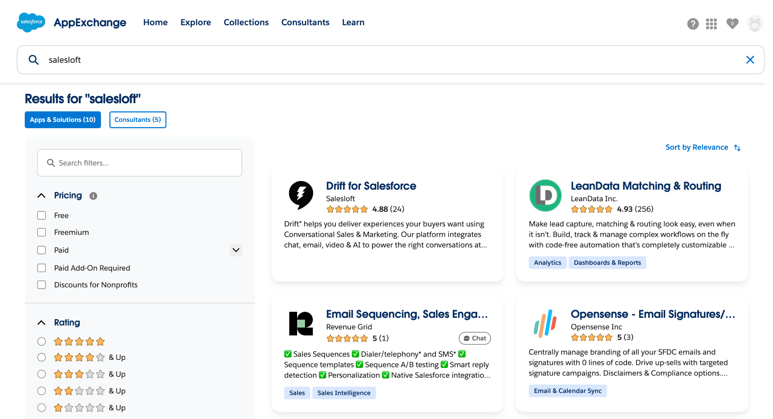 Drift salesforce integration