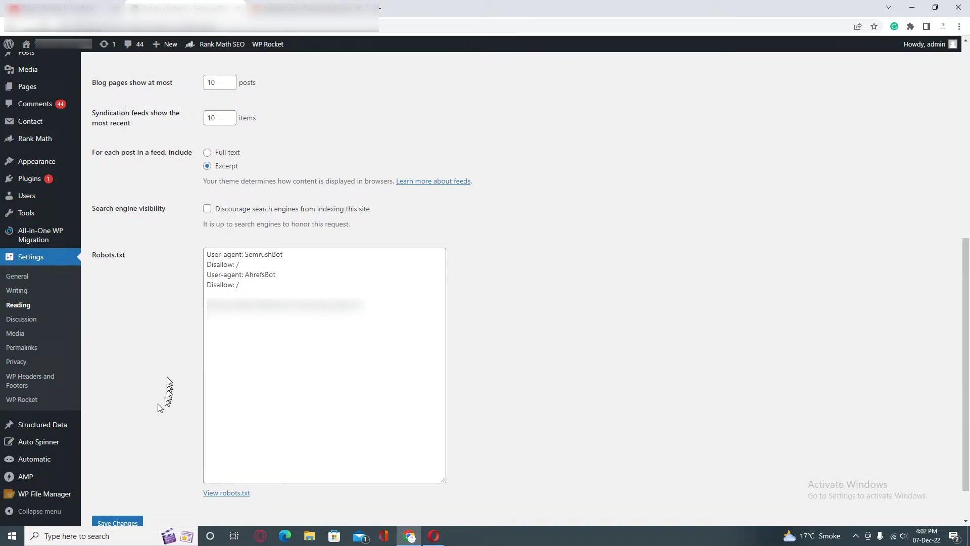 How to block semrush bot