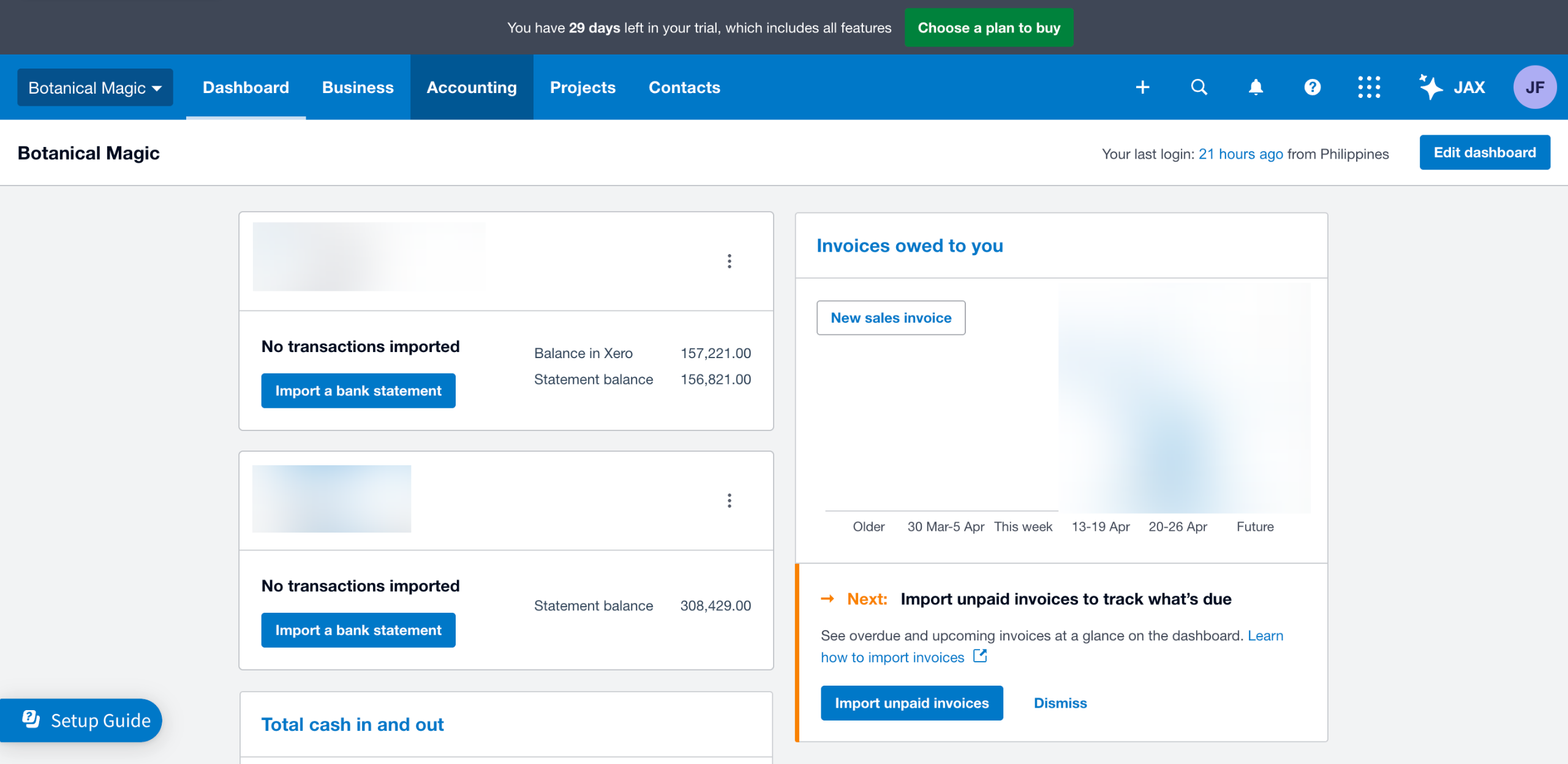 How to Export Data From Xero Reports