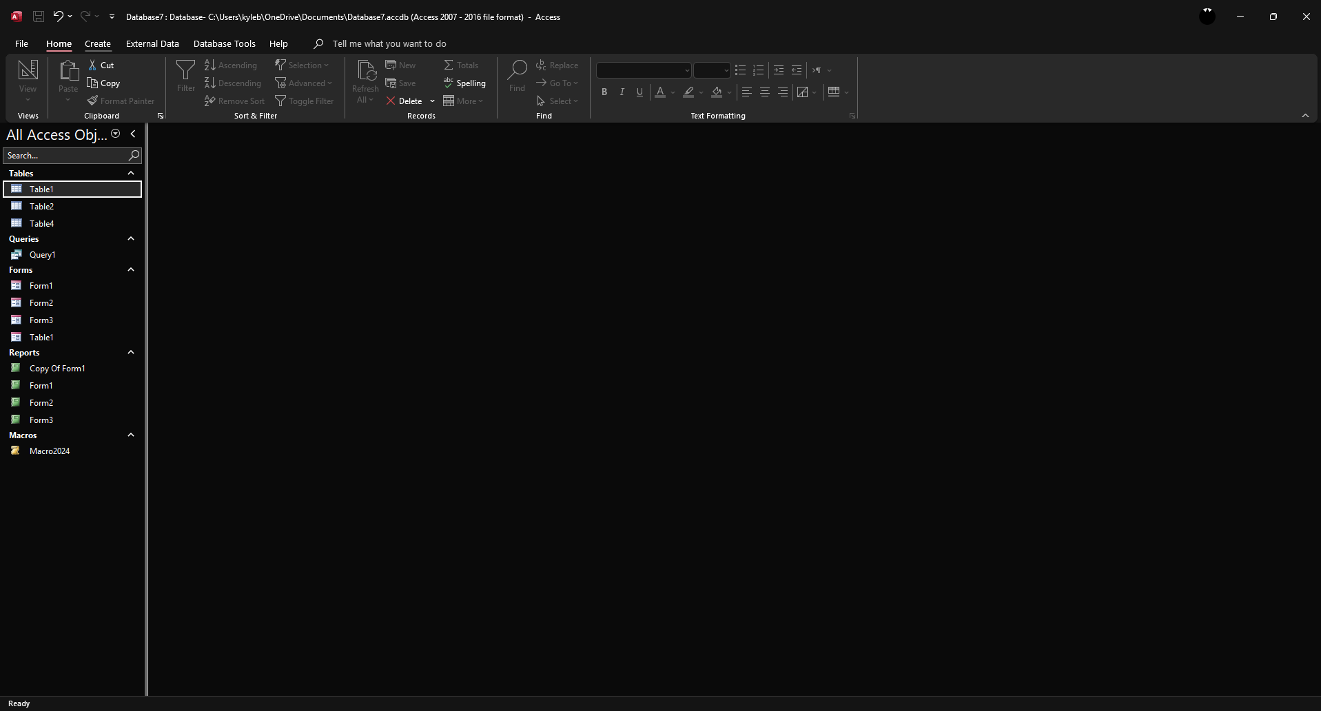How to Create Form in MS Access Step by Step