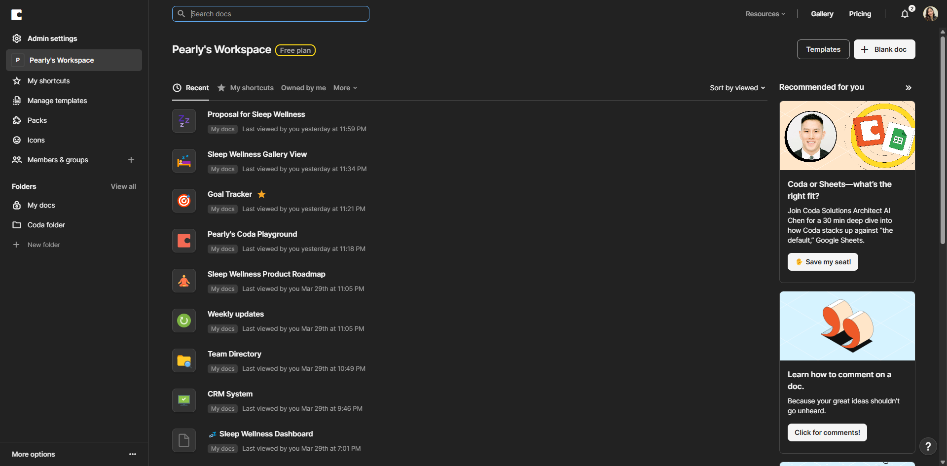 How to Create a Task Management System in Coda