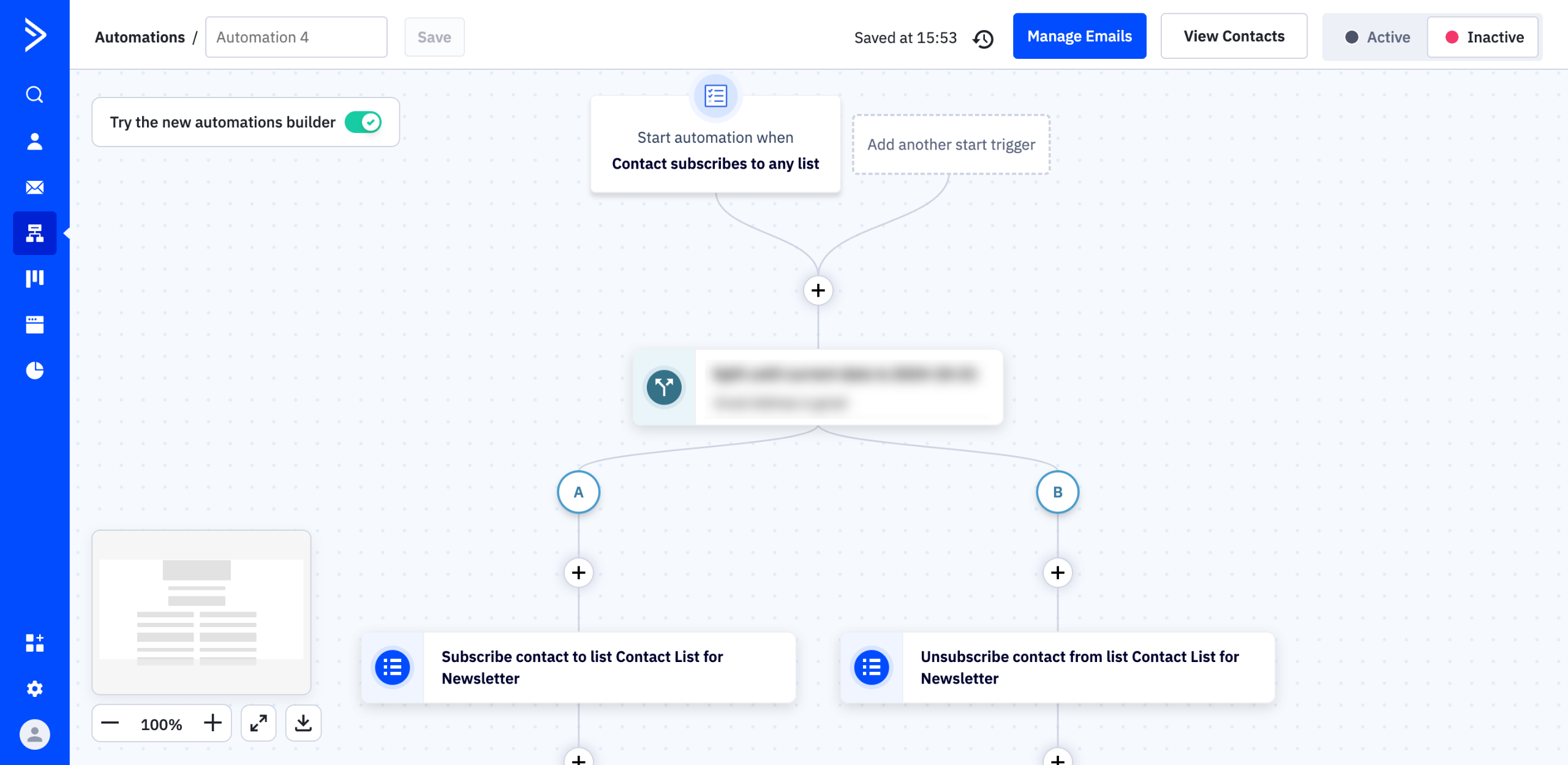 How to Bring Two Action Paths Back Together in ActiveCampaign