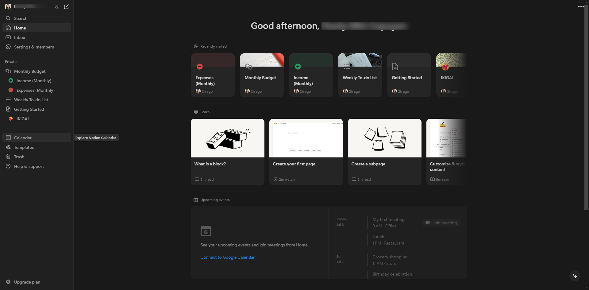 How to Integrate Notion with Google Calendar