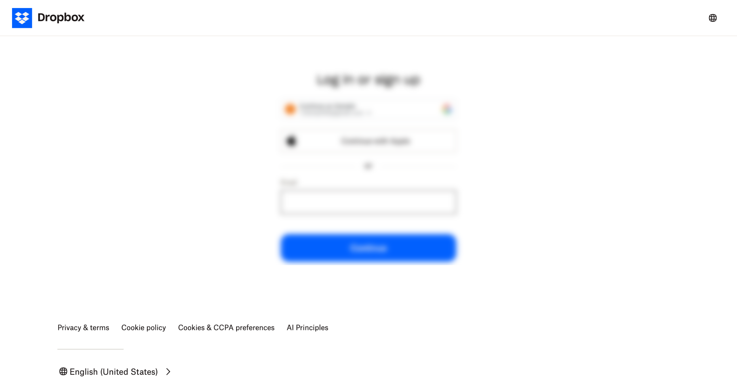 How to Login in Dropbox