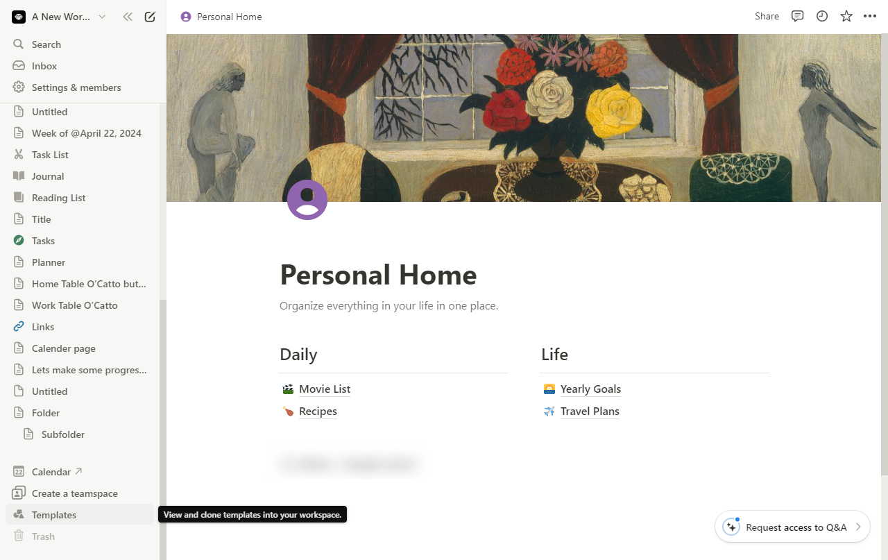 How to edit notion template