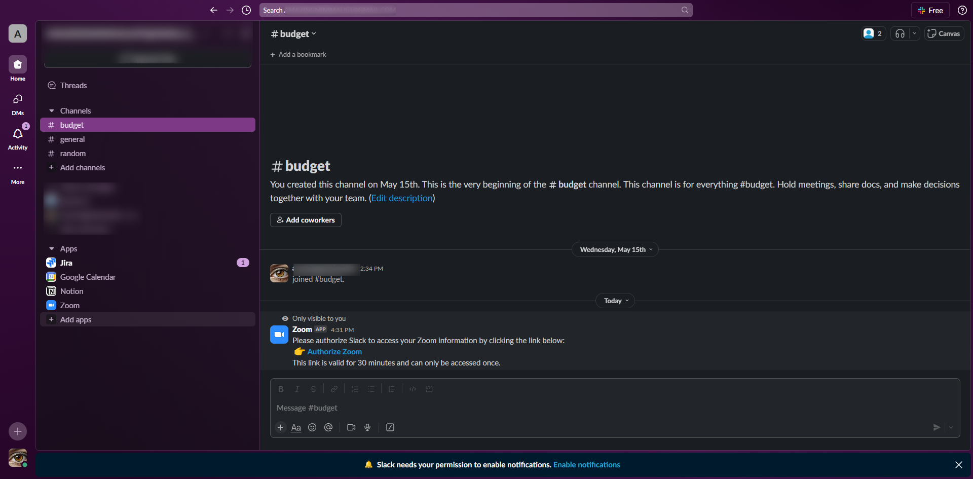 How Integrate Slack with Gitlab