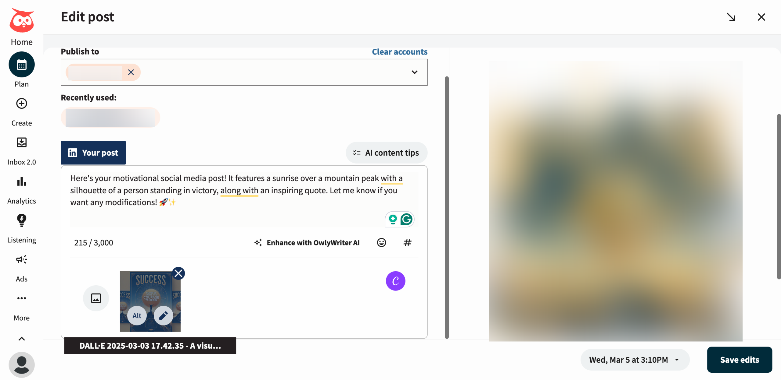 How to Edit Images in Hootsuite
