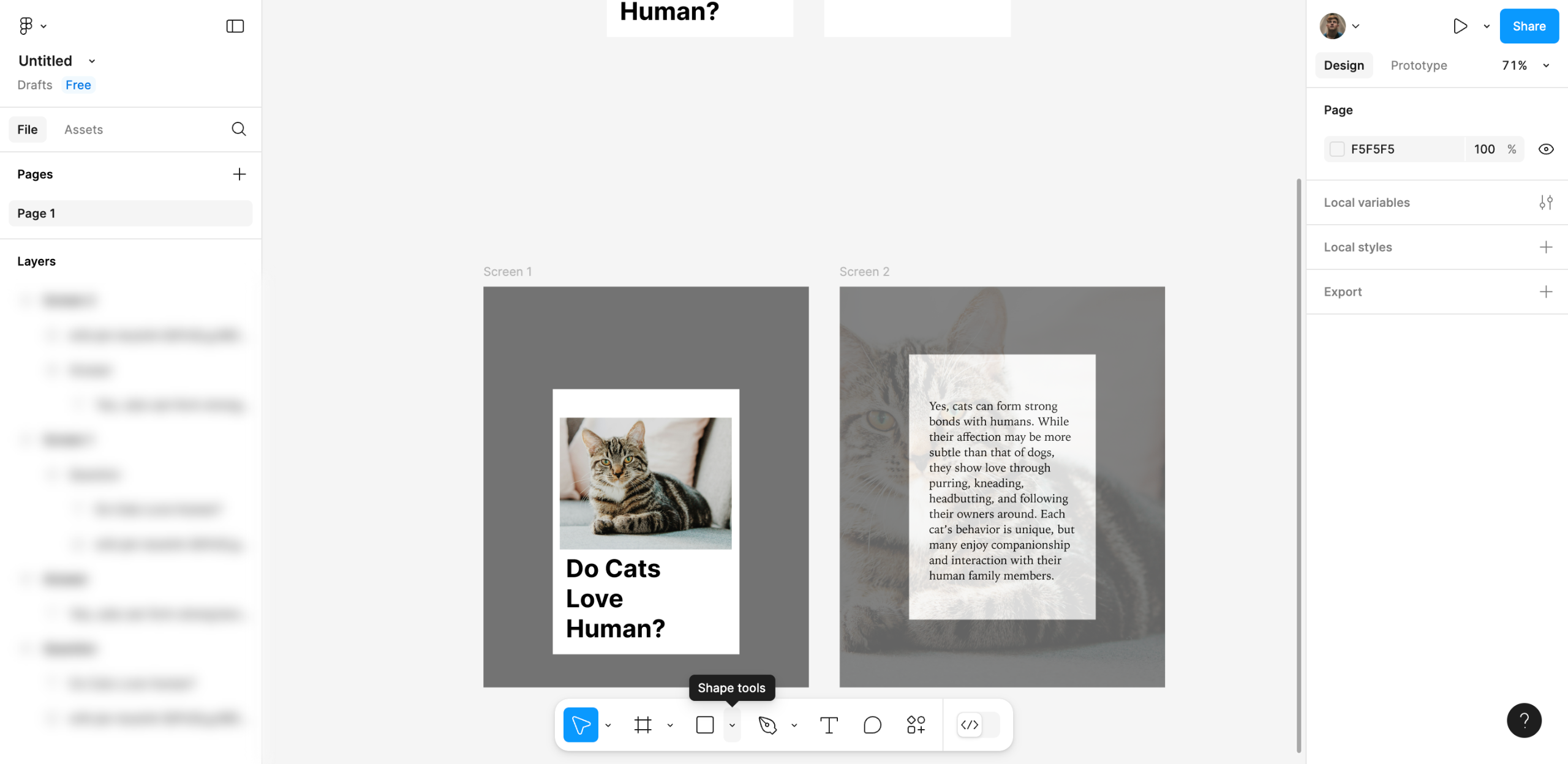 How to Make a Button in Figma