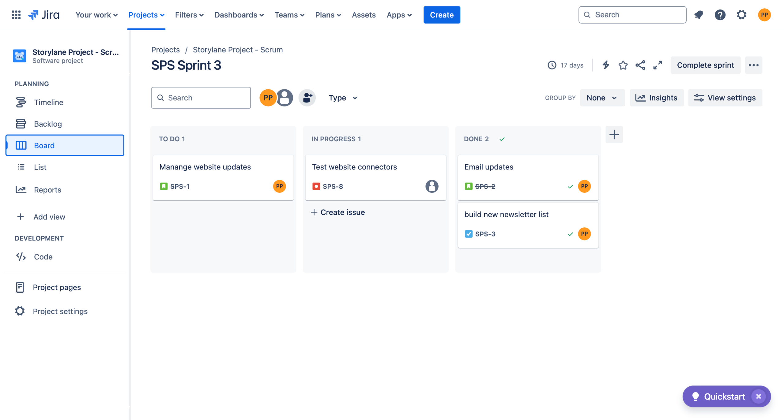 How to create an epic in jira