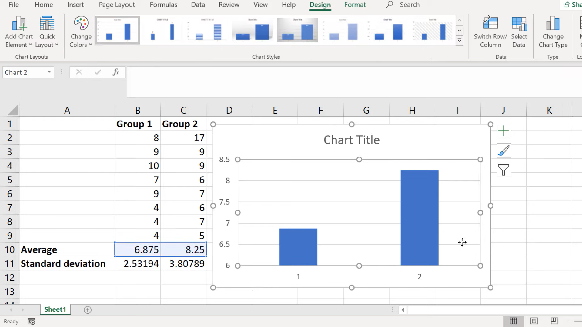 How To Add Error Bars In Excel
