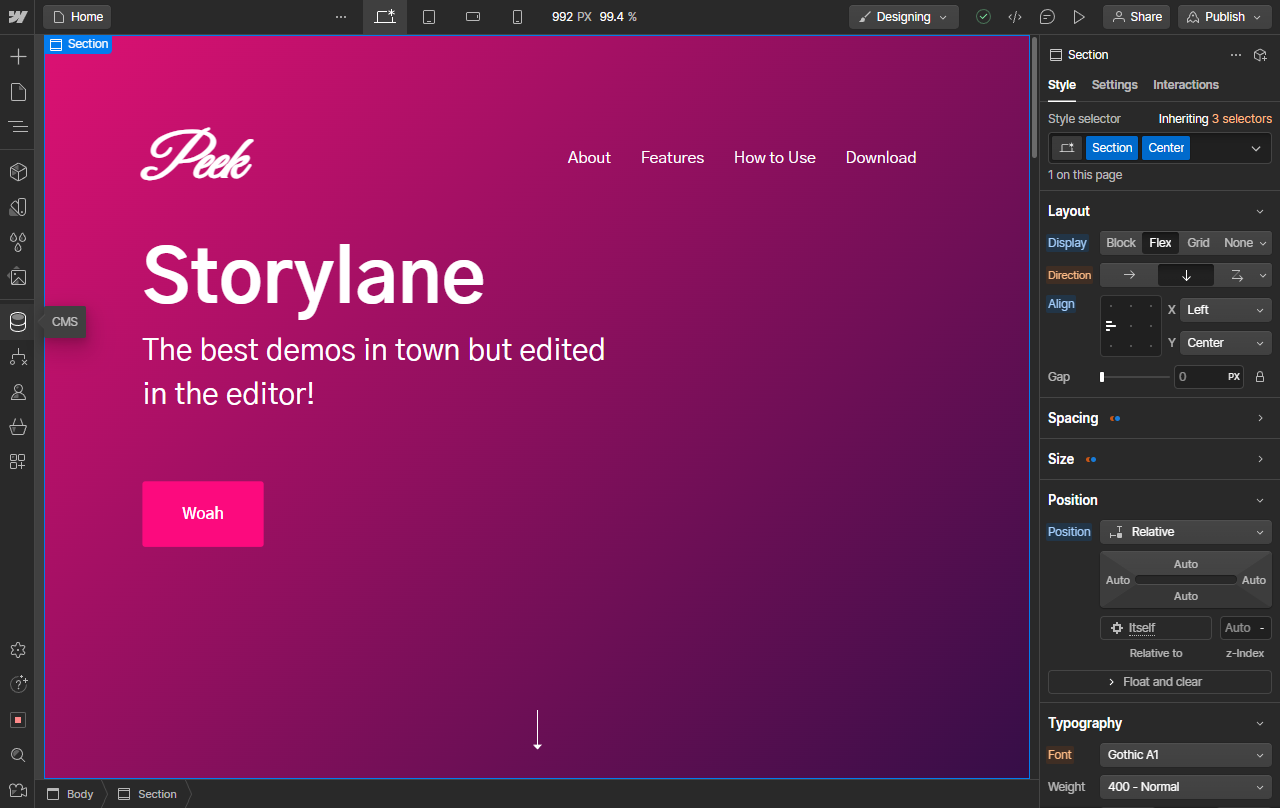 How To Delete CMS Collection Webflow