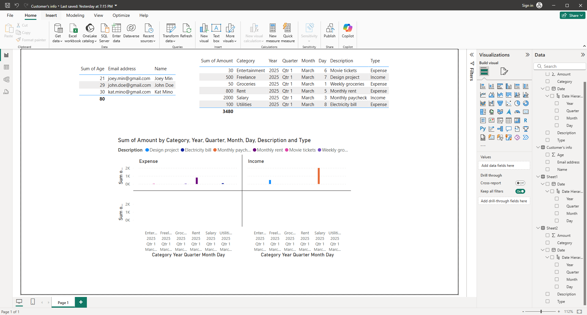 How to Add Page Navigation in Power BI