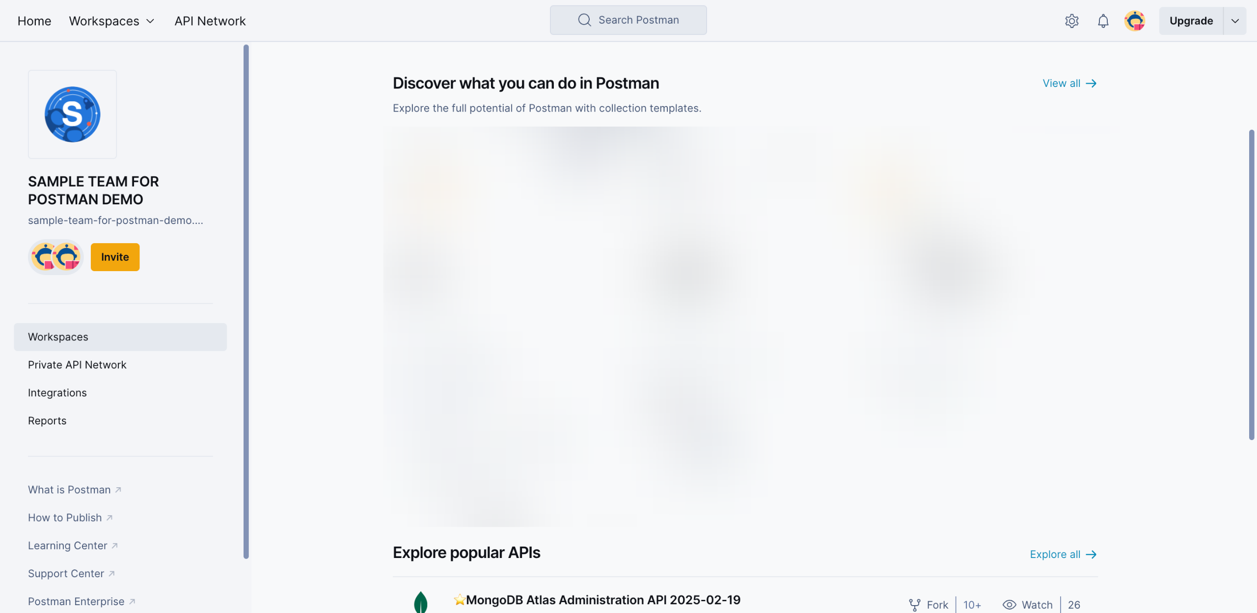 How to View the Activity History in the Postman Workspace